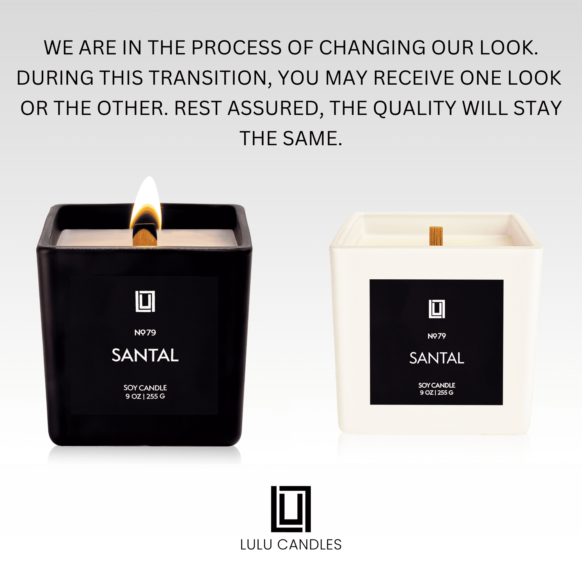 Lulu Candles | Jasmine, Oud & Sandalwood | Luxury Wood Wick Candle in Matte Black Jar – Highly Scented Soy Candle with Incense, Citrus & Clove | Long Lasting, Aromatherapy Candle, Gift for All - Image 7