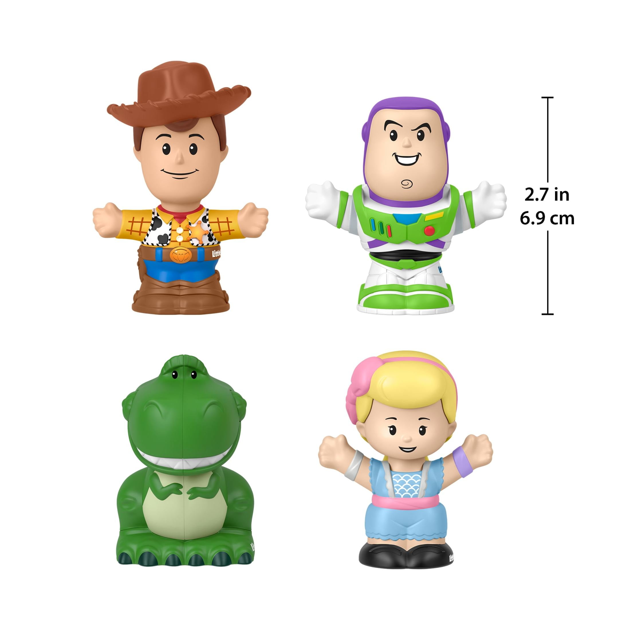 Fisher-Price Little People Disney Pixar Toy Story Figure Pack for Toddlers & Kids, 4 Toys - Image 6