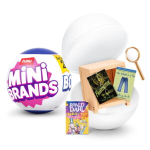 Mini Brands Mini Books Blindbox Capsule S2, Collectible Unbox Surprise Toy for Kids, Teens & Adults Ages 3+ by ZURU