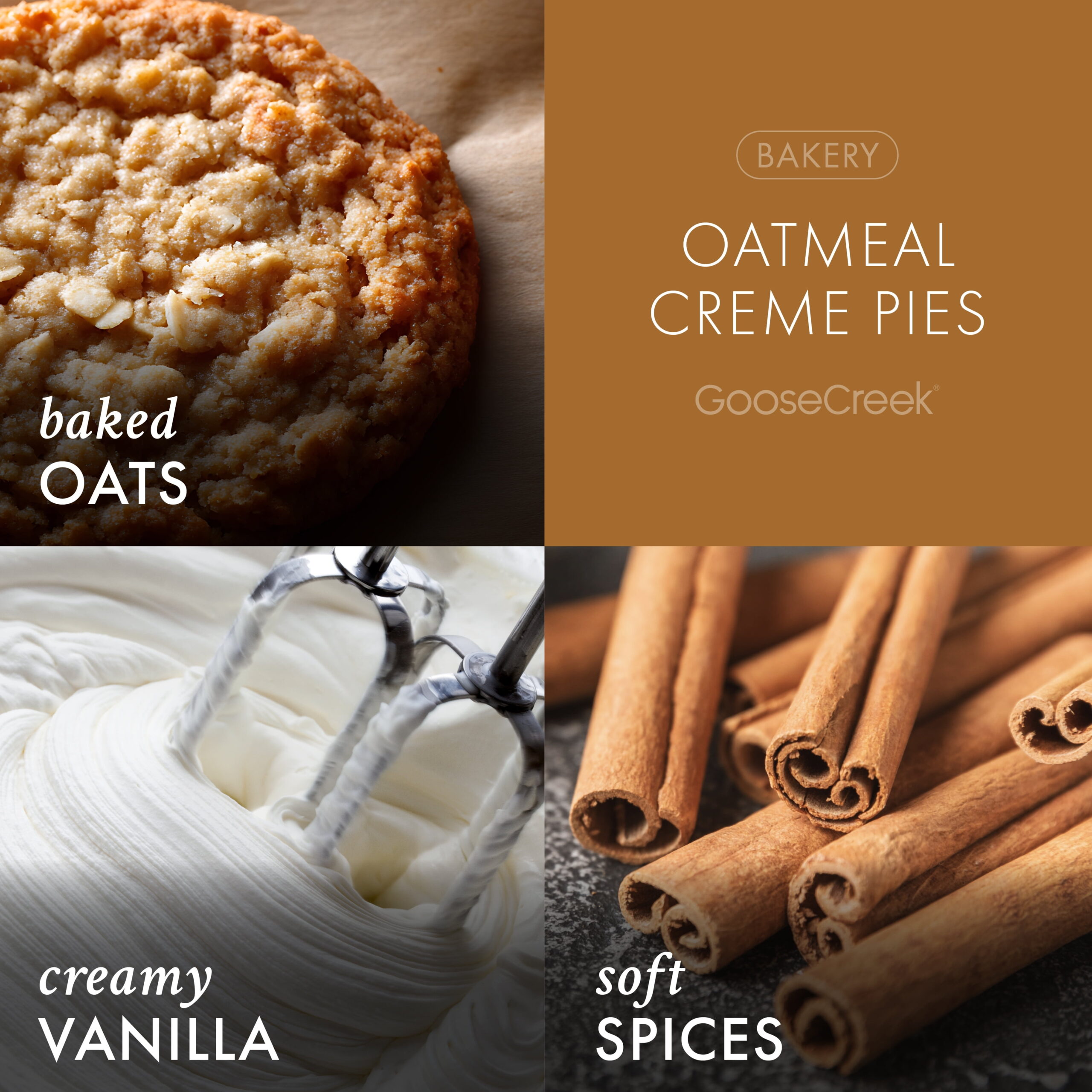 Goose Creek 3-Wick Little Debbie Oatmeal Cream Pies Scented Jar Candle, 14.5oz. - Image 4