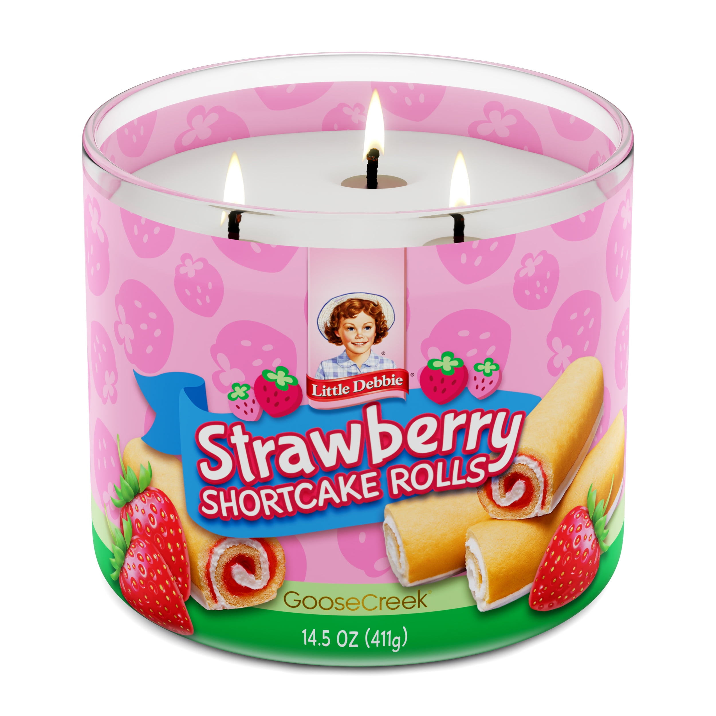 Goose Creek 3-Wick Little Debbie Oatmeal Cream Pies Scented Jar Candle, 14.5oz. - Image 8