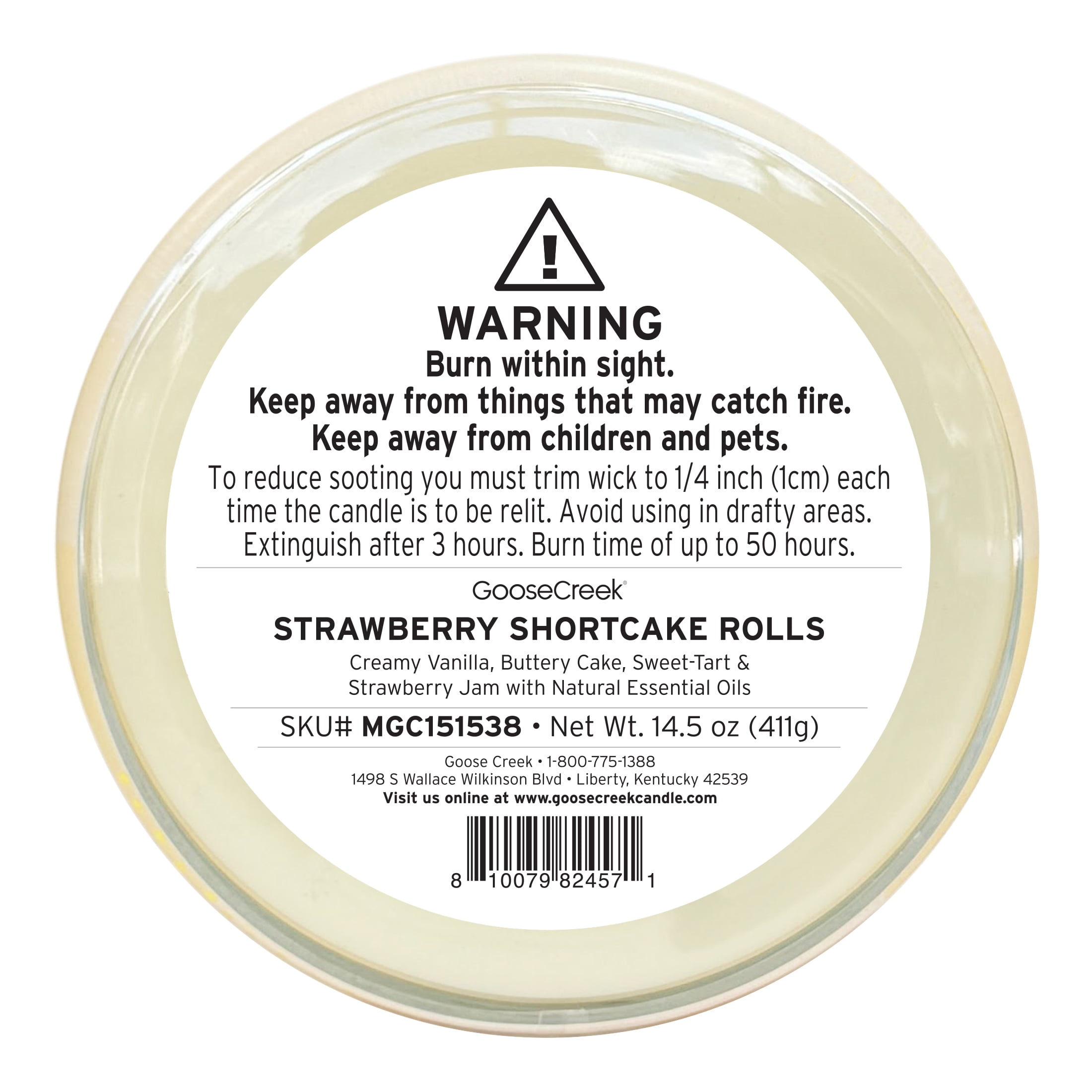 Goose Creek 3-Wick Little Debbie Oatmeal Cream Pies Scented Jar Candle, 14.5oz. - Image 11