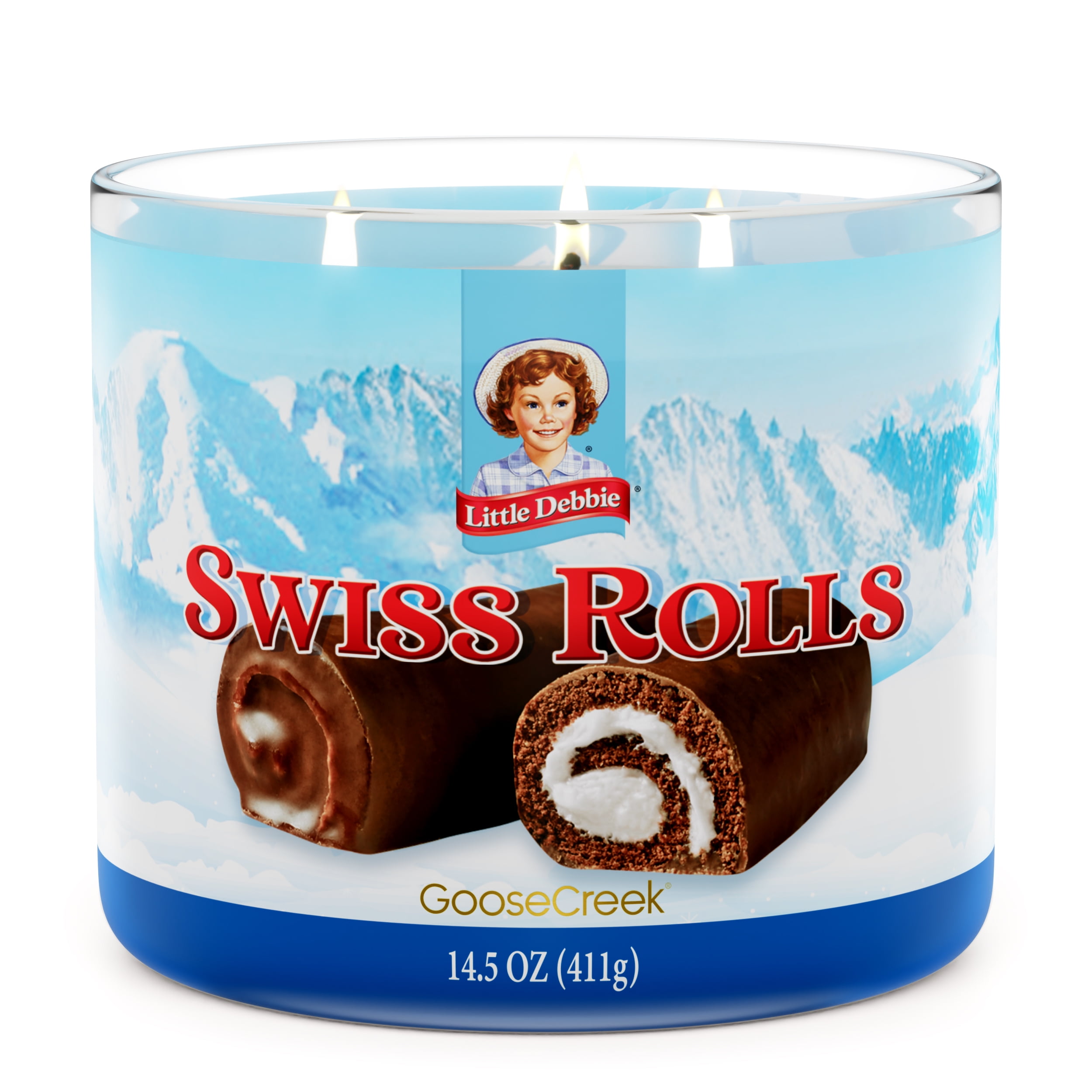 Goose Creek 3-Wick Little Debbie Oatmeal Cream Pies Scented Jar Candle, 14.5oz. - Image 13
