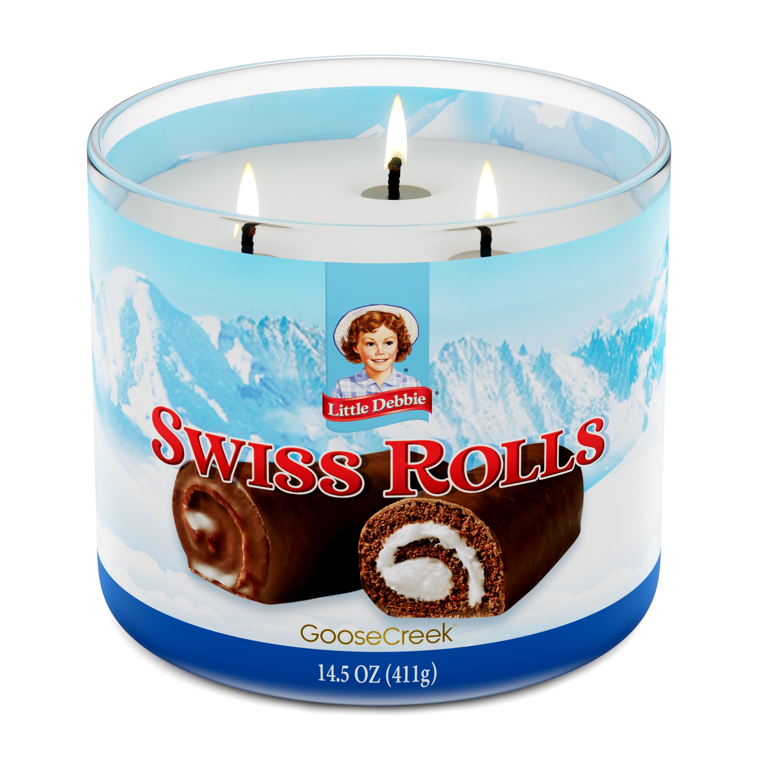 Goose Creek 3-Wick Little Debbie Oatmeal Cream Pies Scented Jar Candle, 14.5oz. - Image 14
