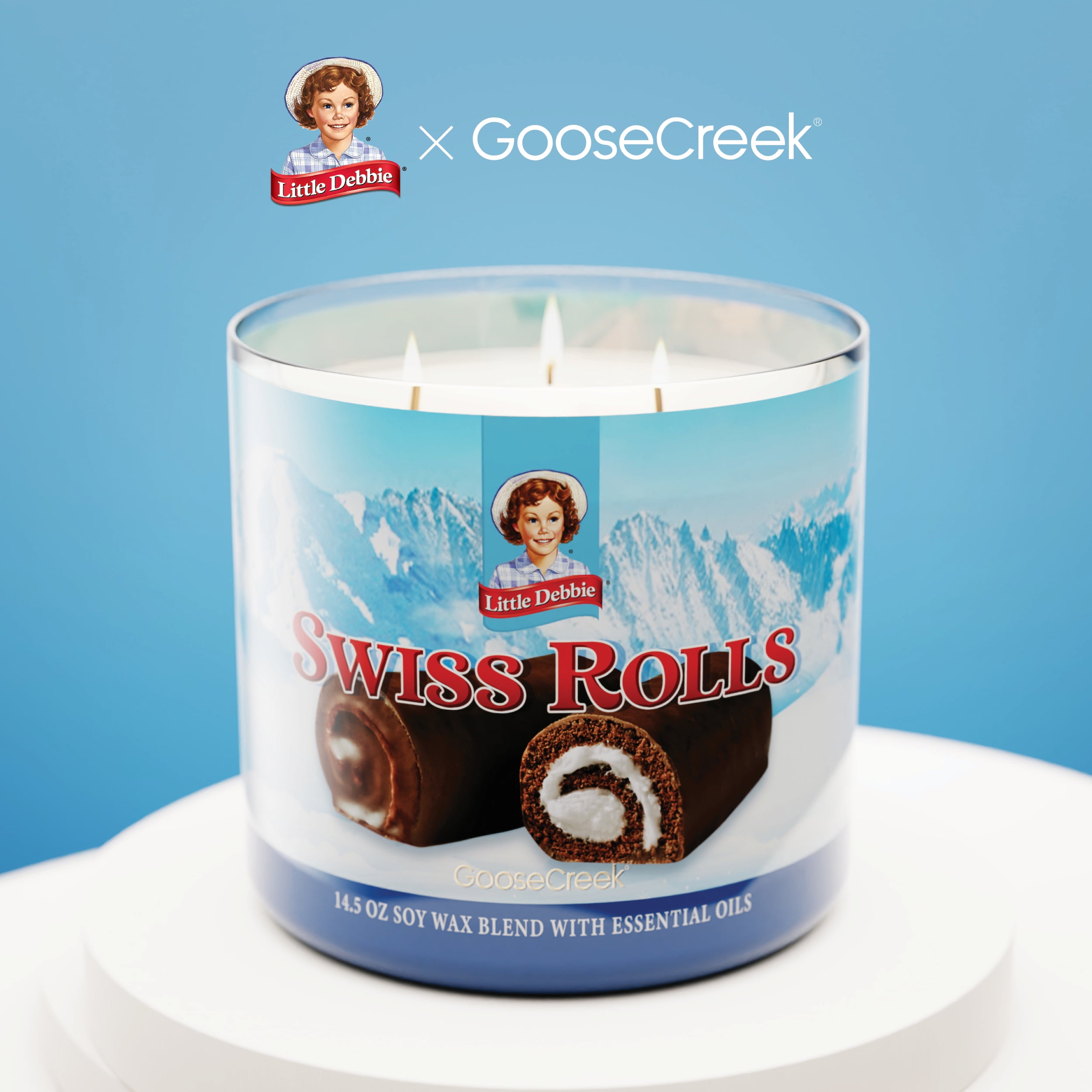 Goose Creek 3-Wick Little Debbie Oatmeal Cream Pies Scented Jar Candle, 14.5oz. - Image 15