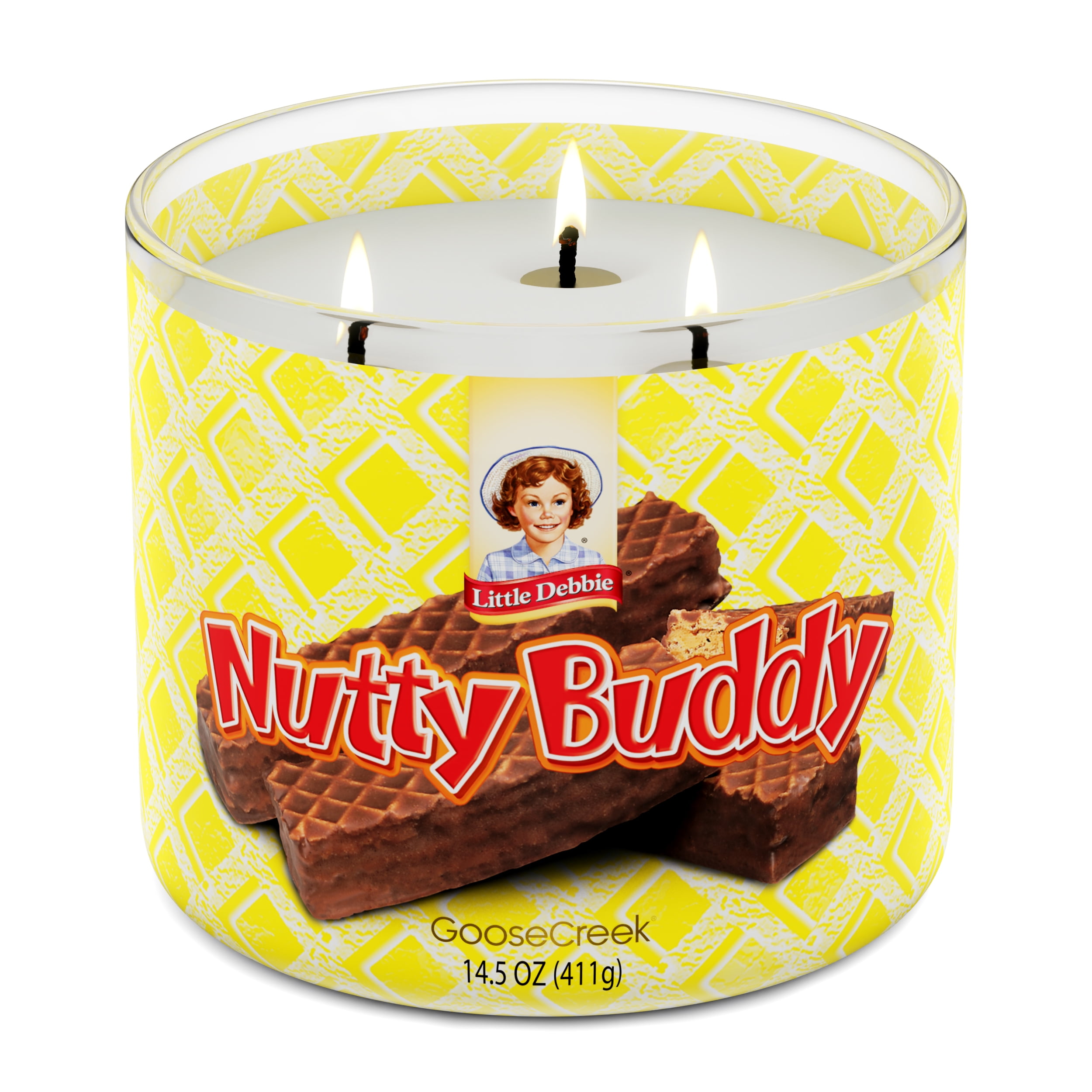Goose Creek 3-Wick Little Debbie Oatmeal Cream Pies Scented Jar Candle, 14.5oz. - Image 40