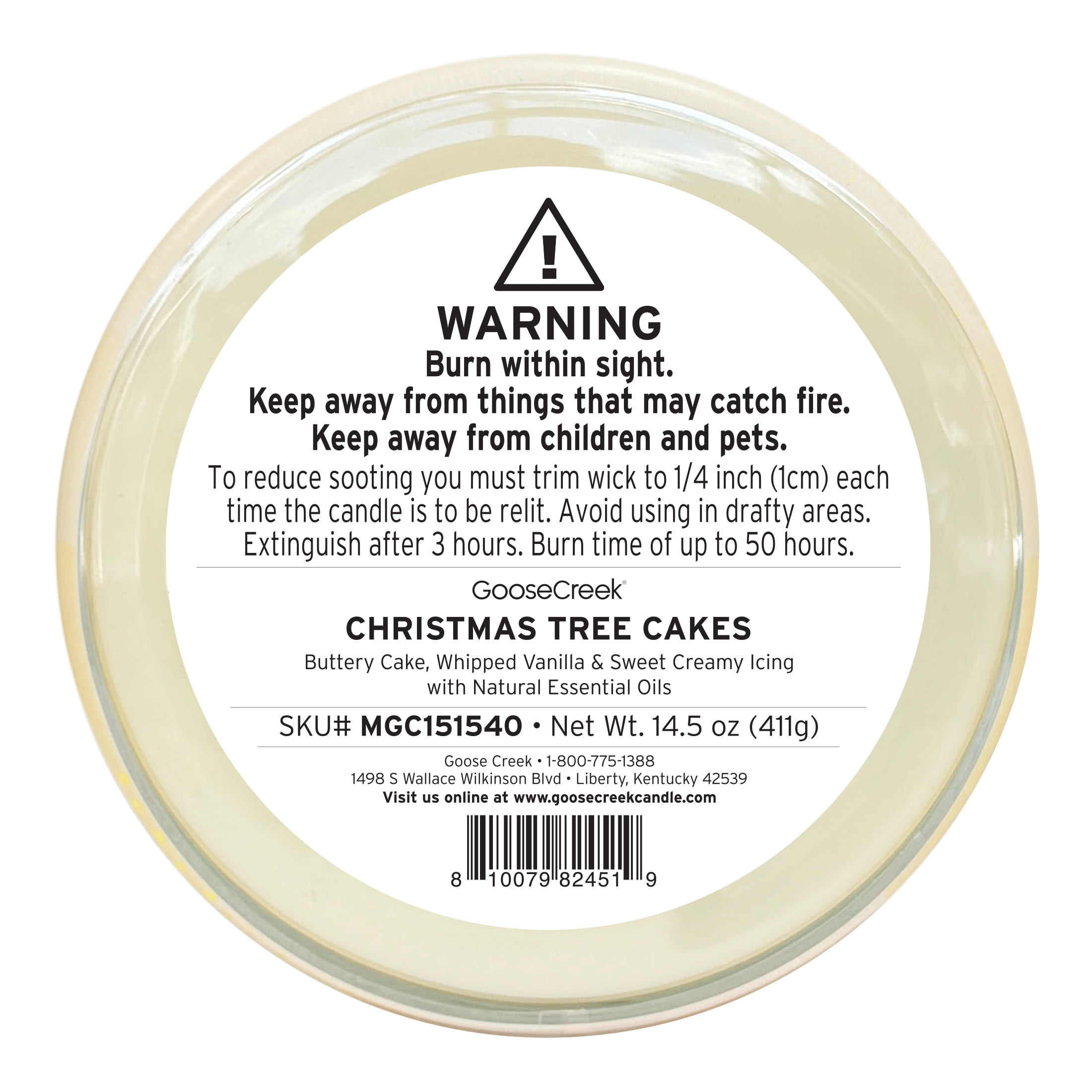 Goose Creek 3-Wick Little Debbie Oatmeal Cream Pies Scented Jar Candle, 14.5oz. - Image 48