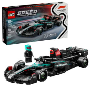 LEGO Speed Champions Mercedes-AMG F1 W15 Race Car Toys - Building Set For Kids, Boys & Girls, Ages 10+ - Toy Cars for F1 Fans - Gift Ideas for Birthdays - 77244