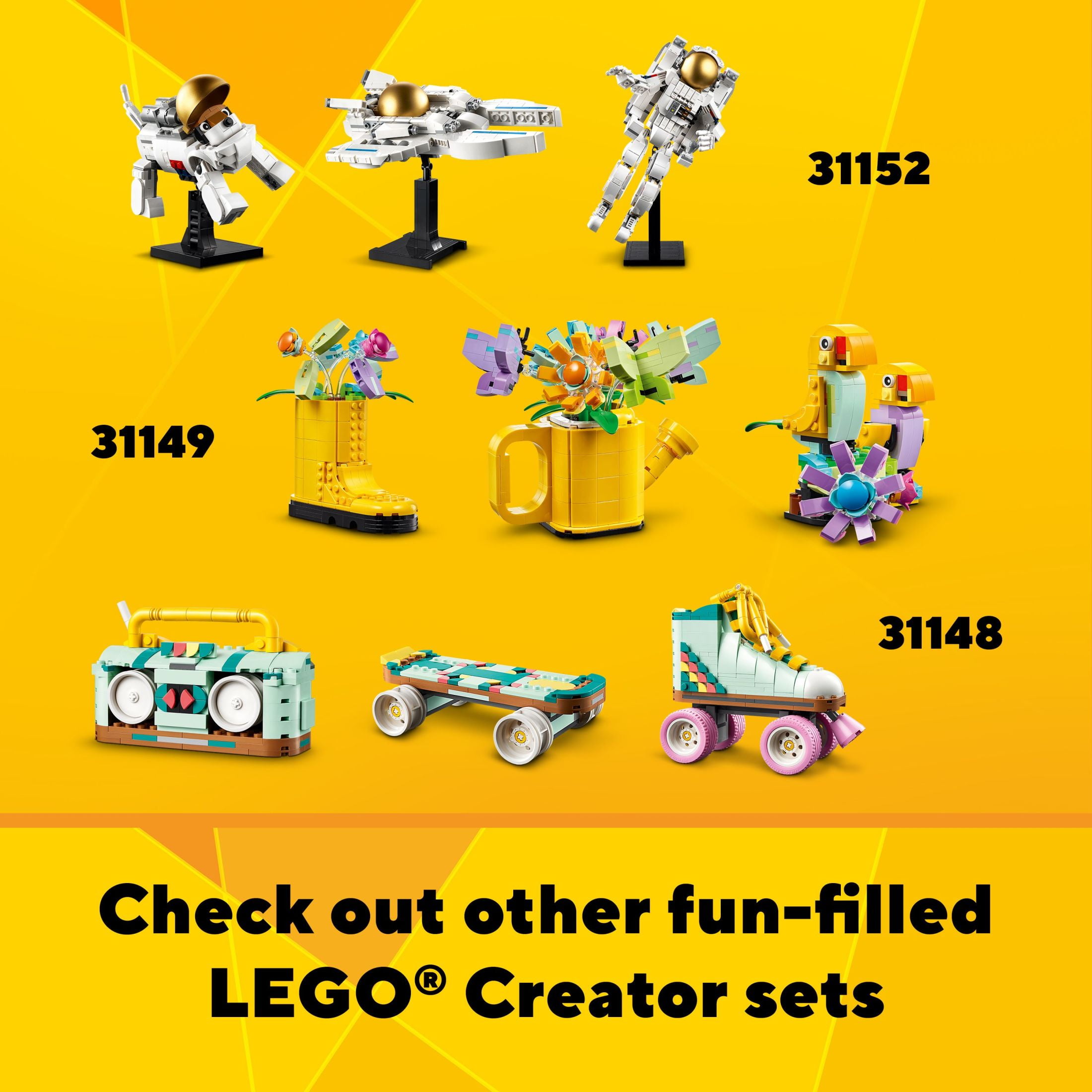 LEGO Creator 3 in 1 Retro Camera - Toy with 3 Building Options - Choose a Retro Camera, Retro Video Camera, or Retro TV - Creative Toy for Boys & Girls, Ages 8+ - Gift for Graduation - 31147 - Image 7