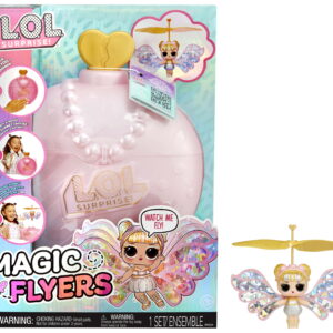LOL Surprise Magic Flyers: Sky Starling- Hand Guided Flying Doll, Collectible Doll, Touch Bottle Unboxing, Toy Gift for Girls Age 6+