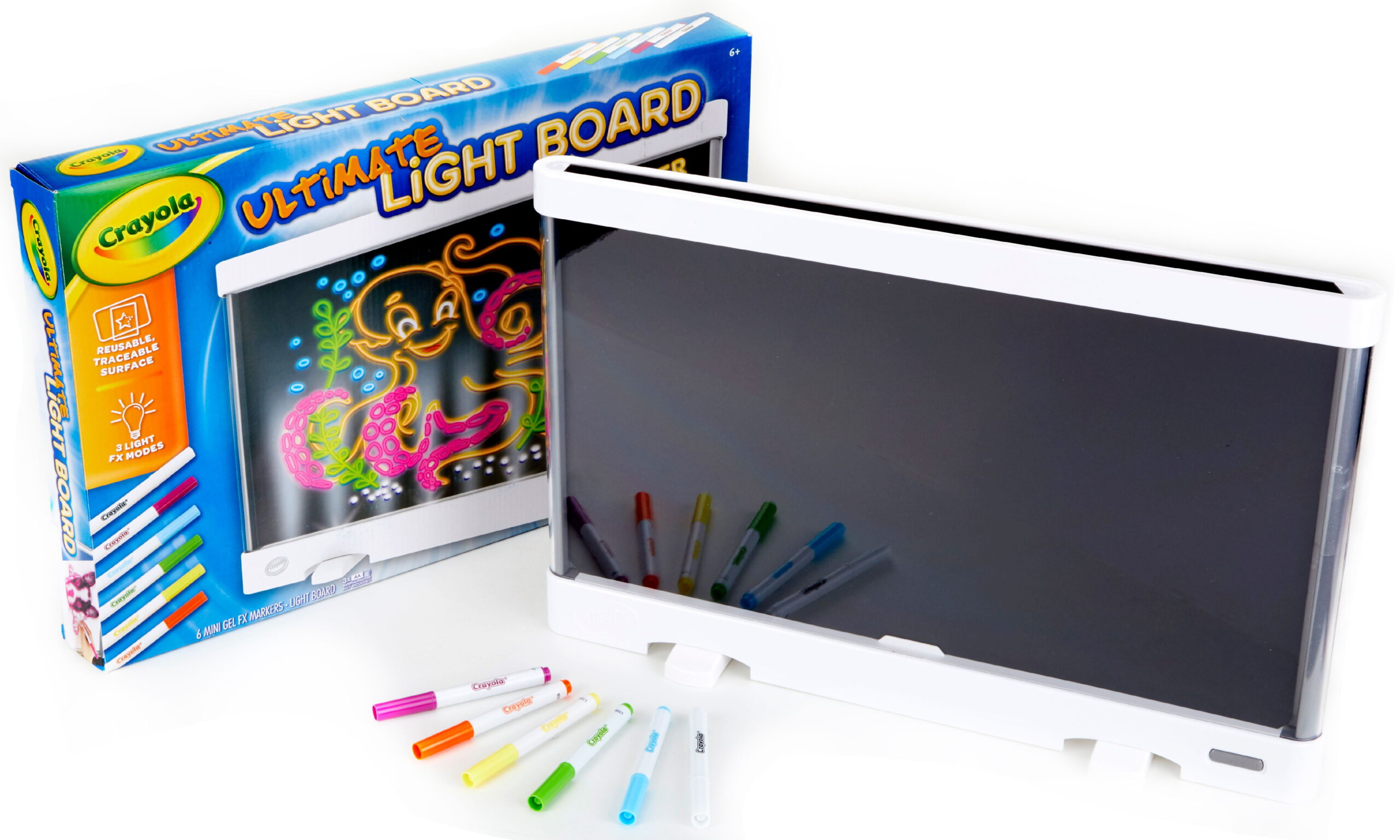 Crayola Ultimate Light Board, White, Easter Gifts for Kids, LED Tracing & Drawing Board, Light Up Toy, Arts & Crafts Gift, Ages 6+