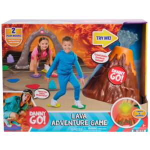 Danny Go! Lava Adventure Game - Officially Licensed Action Game for Preschool and Elementary School Kids Inspired by Danny Go!, Kids Toys for Ages 3 up