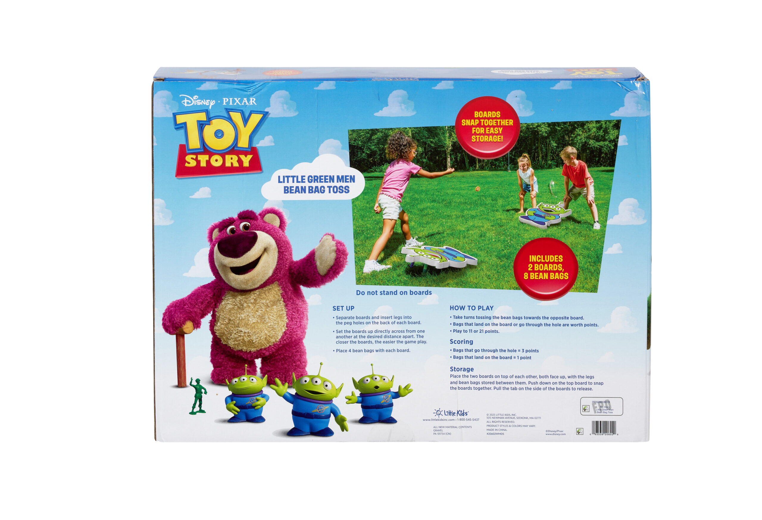 Disney Toy Story Little Green Men Bean Bag Toss Game for Ages 3 and up - Image 3