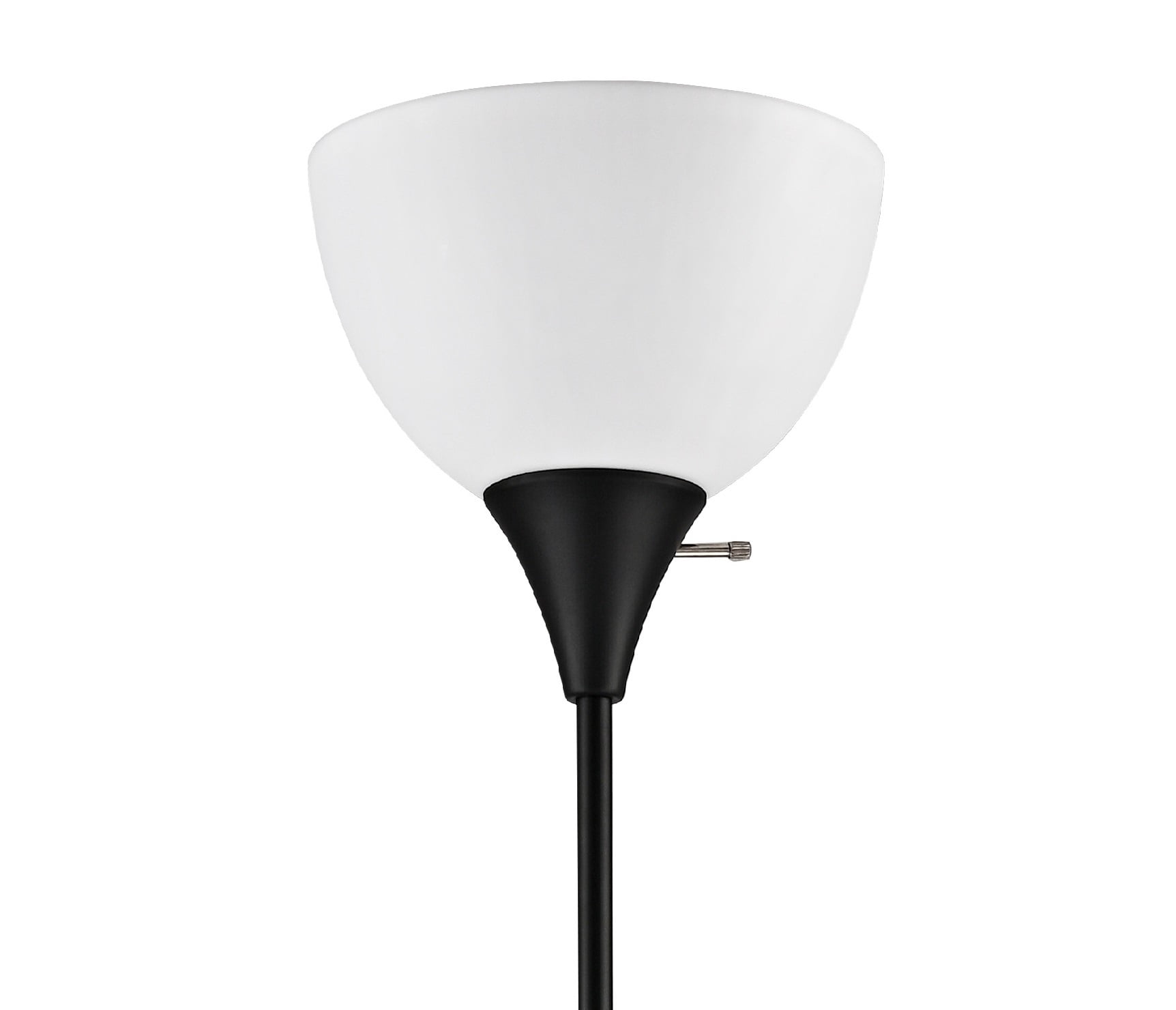 Mainstays 71-Inch Modern Design Black Floor Lamp with 3-Way Switch - Image 2