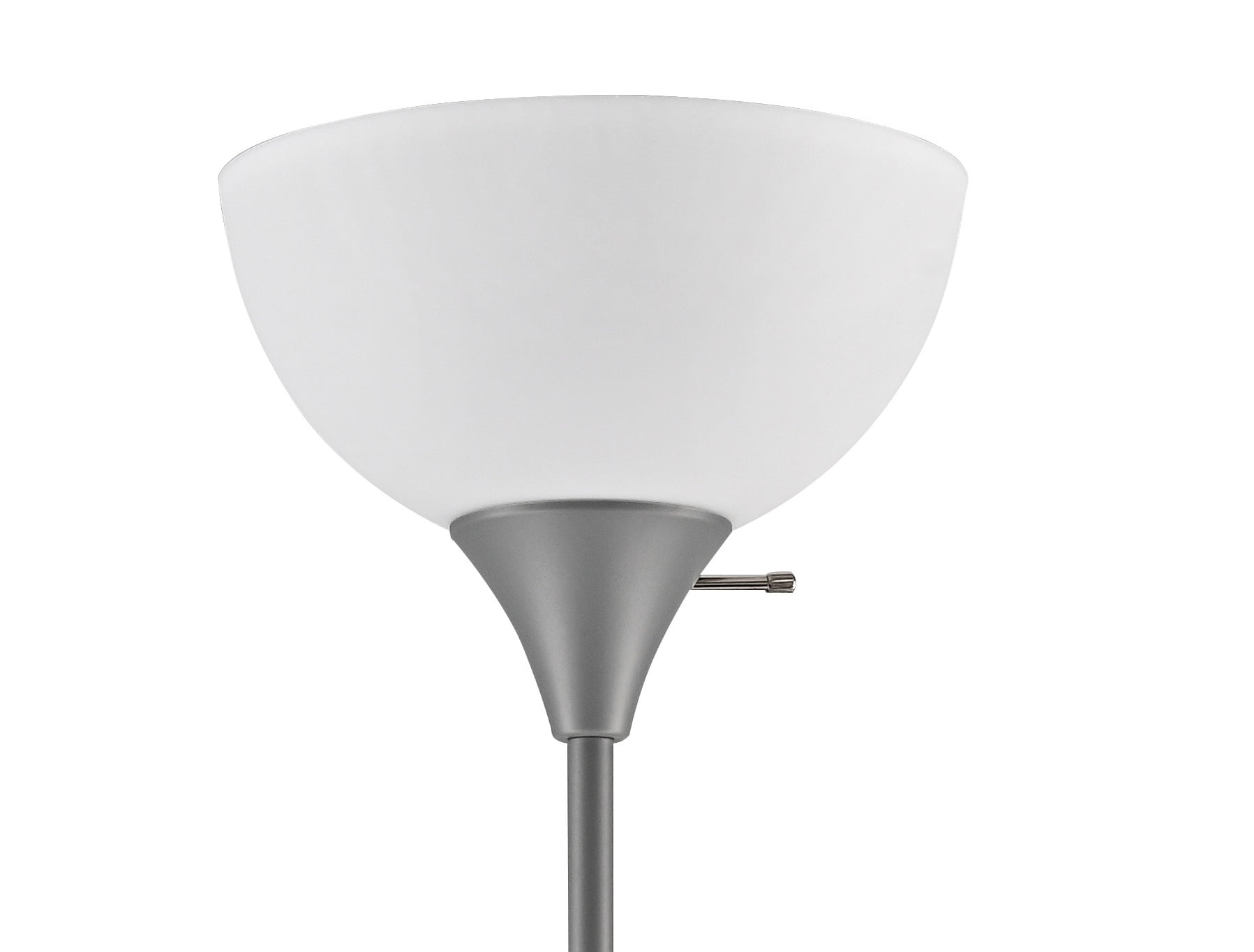 Mainstays 71-Inch Modern Design Black Floor Lamp with 3-Way Switch - Image 11