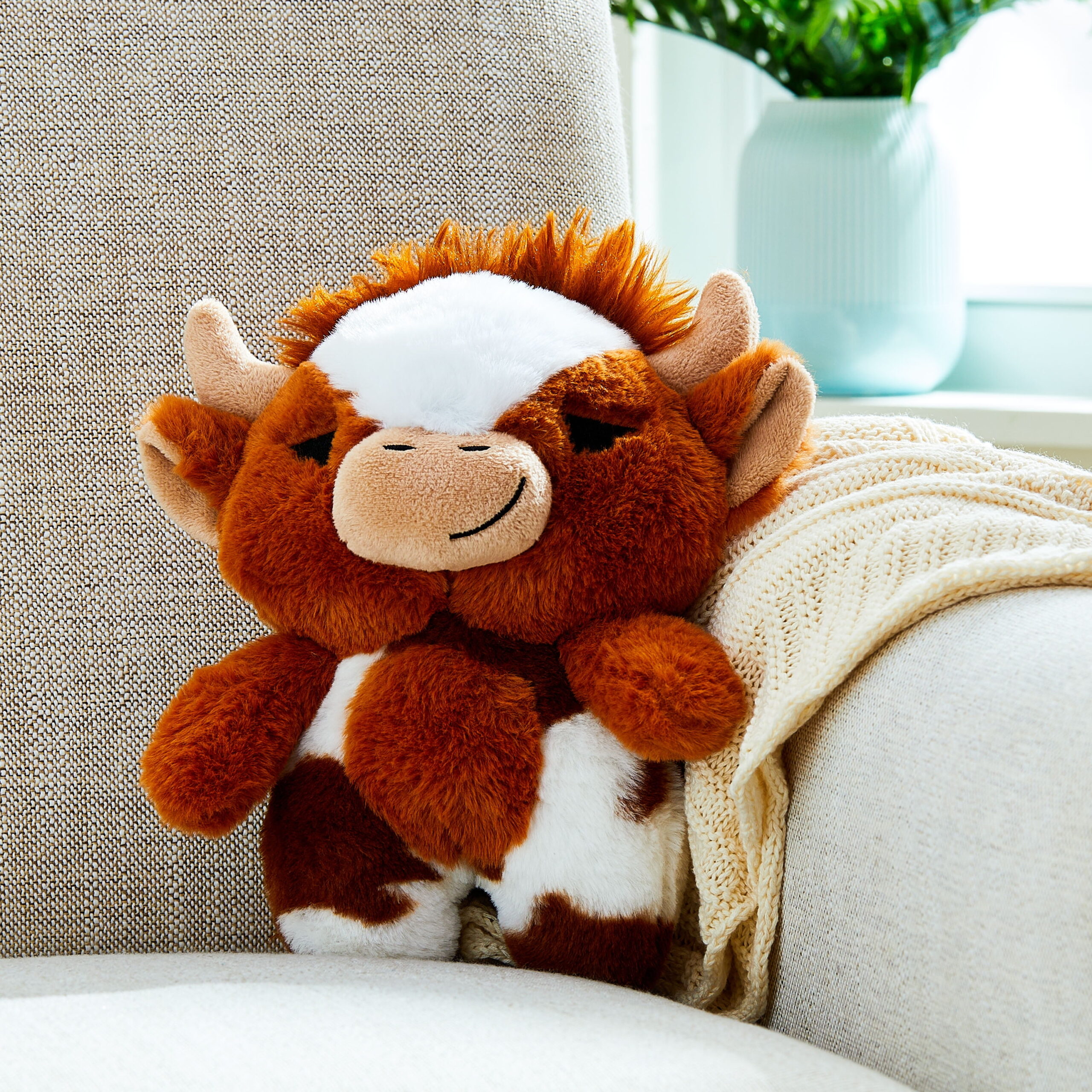 Spark Create Imagine Highland Cow Plush Toy - Image 2