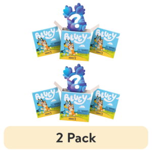 (2 pack) Mash'ems Bluey S1 Collectible Toys, 4+ Years Old