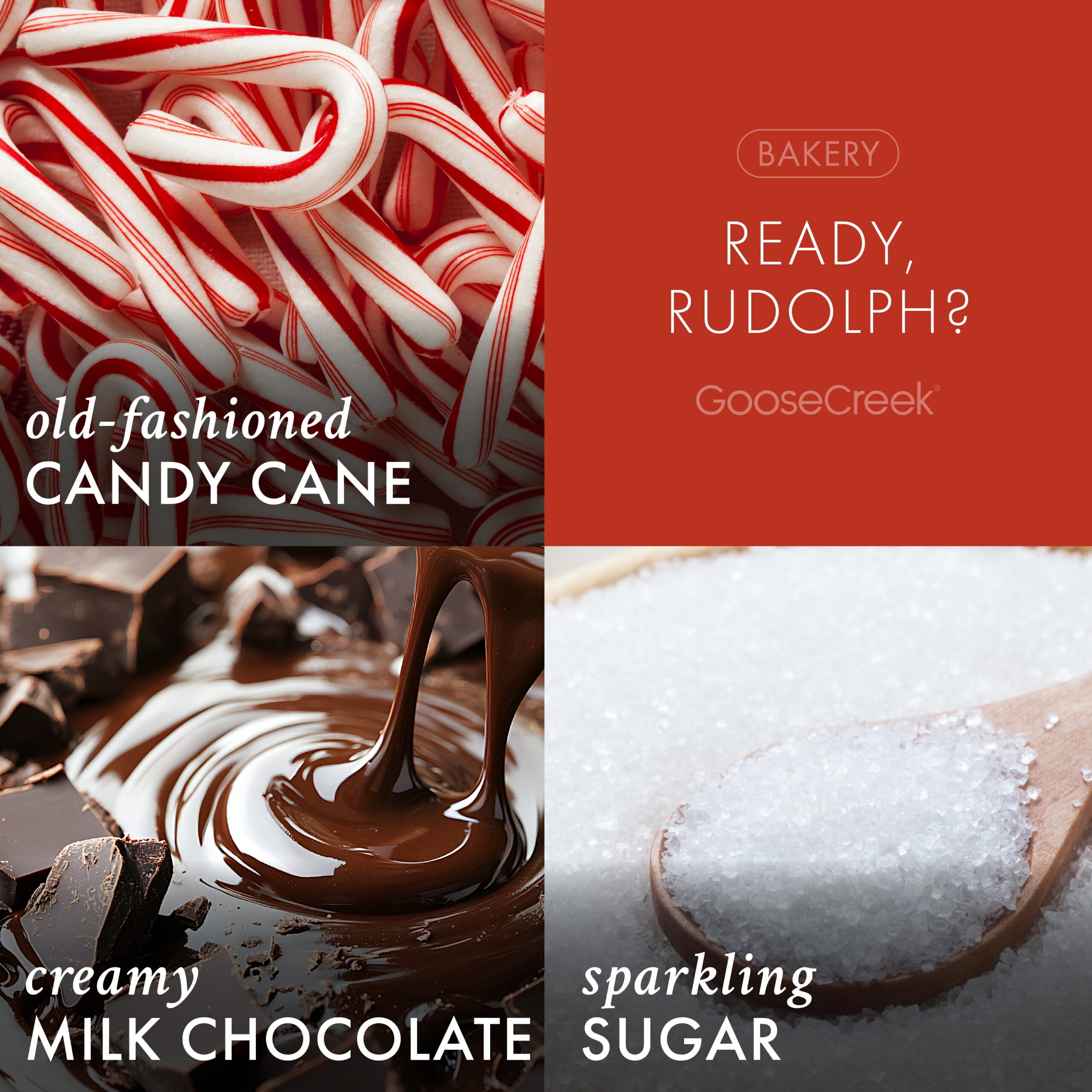 Goose Creek Rudolph Fawn'd of You 3-wick Christmastown Fir, Shiny Red Apple, and Holiday Spice Scented Jar Candle, 14.5oz - Image 10