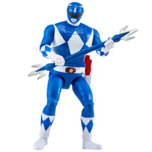 Mighty Morphin Power Rangers: Re-Ignition - Auto-Morphin Blue Ranger Action Figure for kids 4+ by Playmates Toys