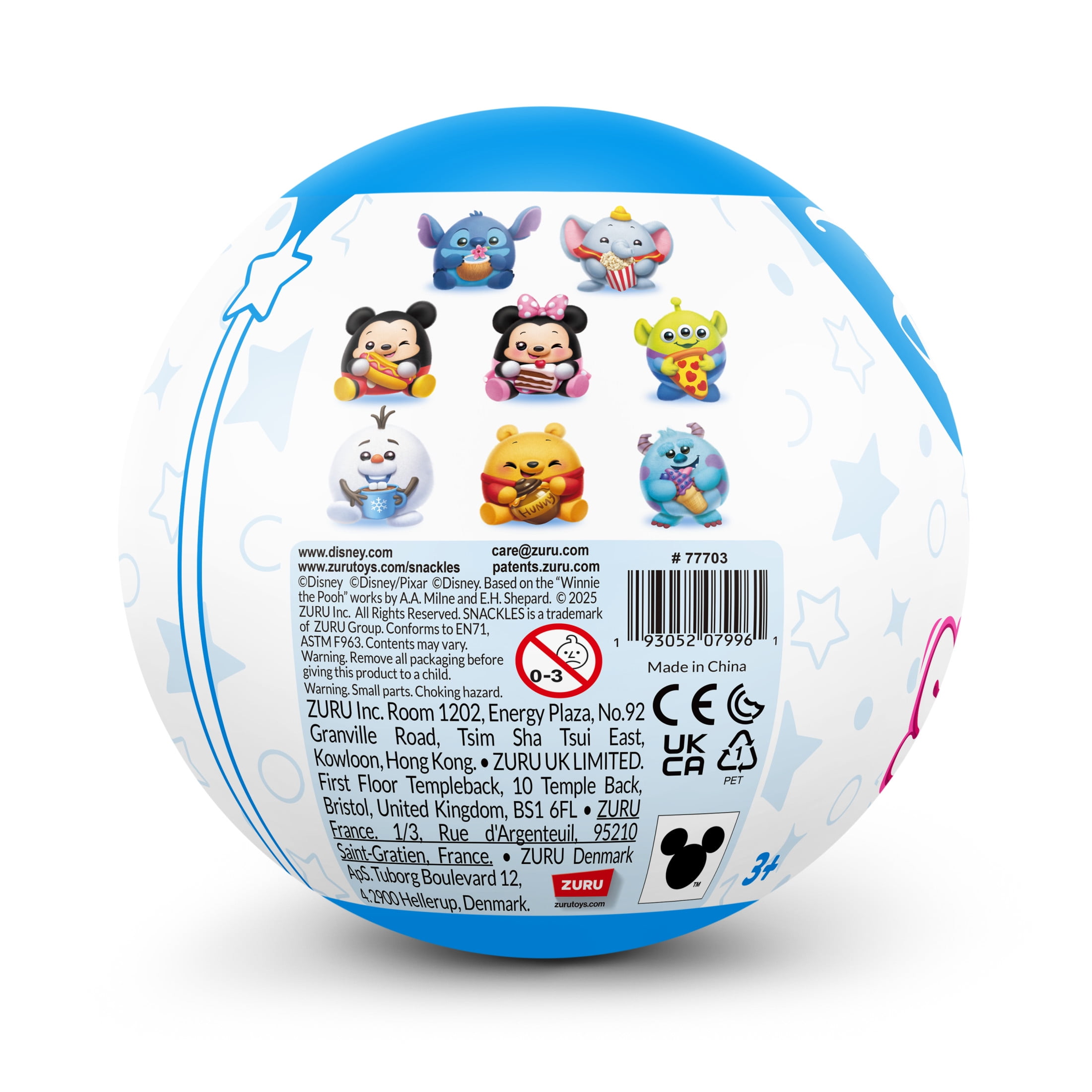 Snackles 5 inch Plush Disney Series Mystery Capsule (Assorted), Soft Stuffed Animal Toy by ZURU - Image 15