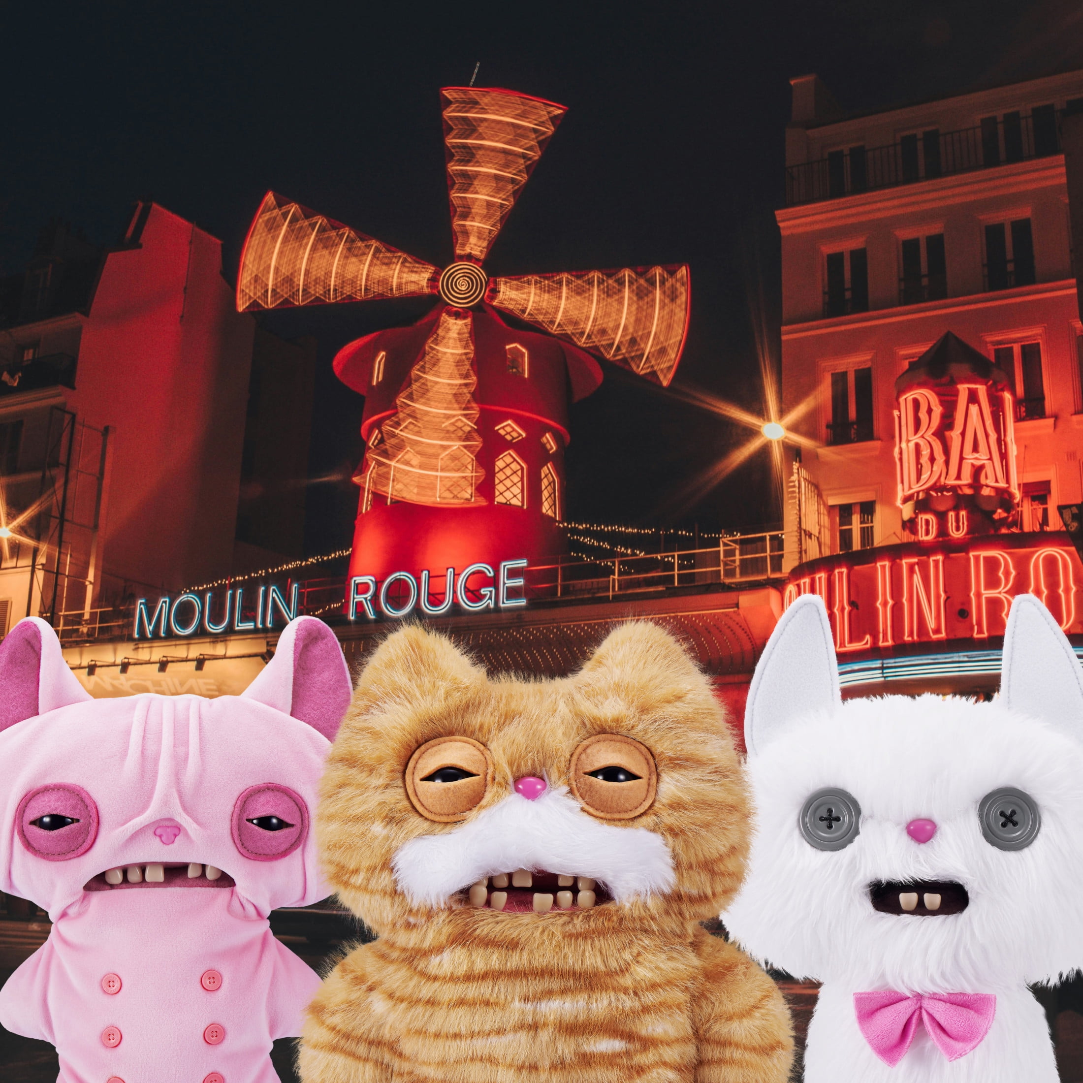 Fuggler Alley Cats 9 inch (Stinkface), Funny Ugly Monster Stuffed Animal Toy by ZURU - Image 5