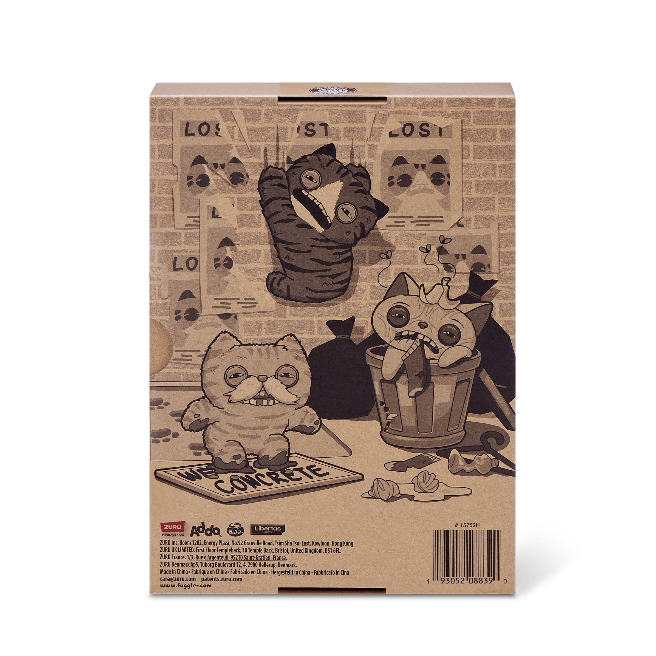 Fuggler Alley Cats 9 inch (Stinkface), Funny Ugly Monster Stuffed Animal Toy by ZURU - Image 9