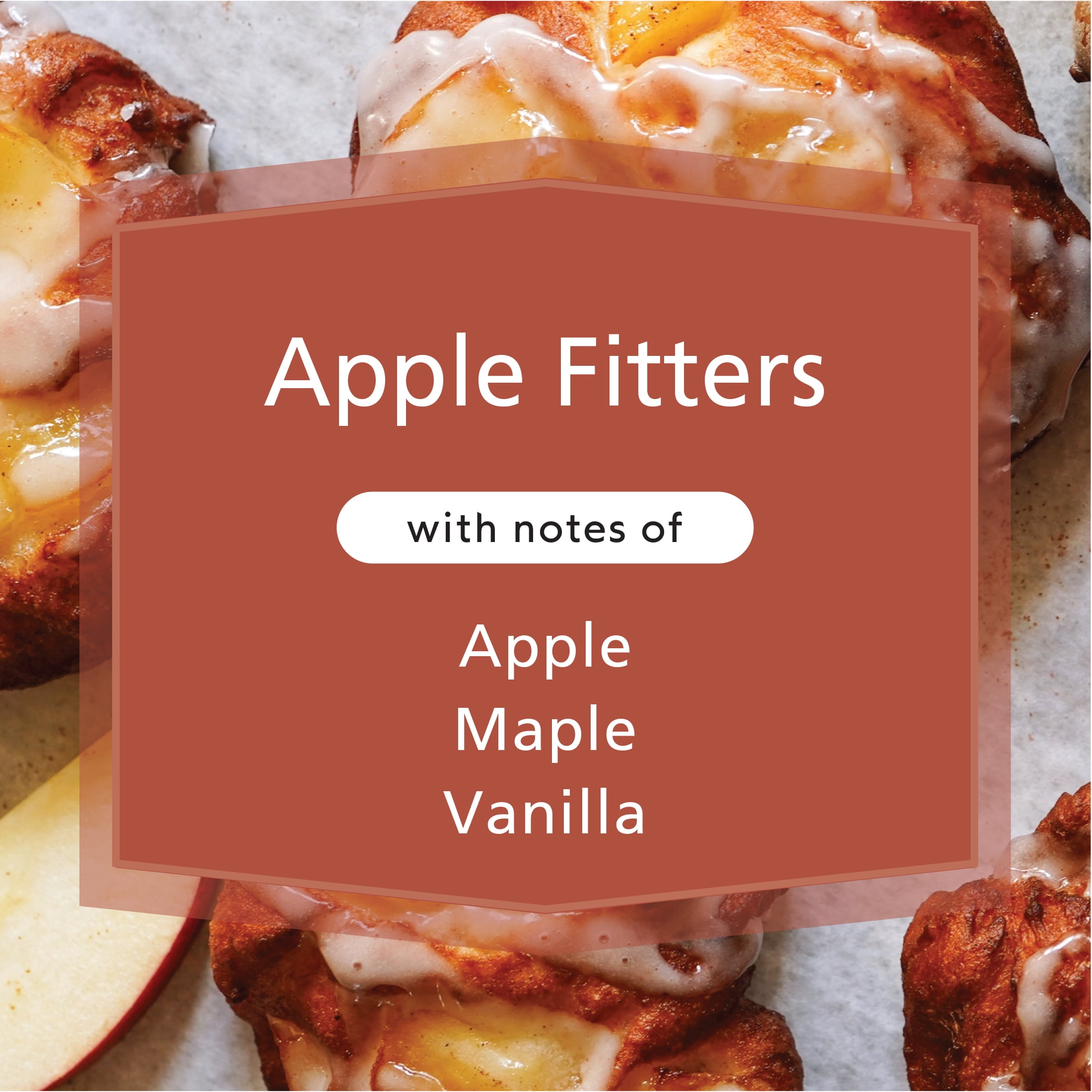 Mainstays 3-Wick Glass Jar Candle, Apple Fritter, 11.5 oz - Image 4