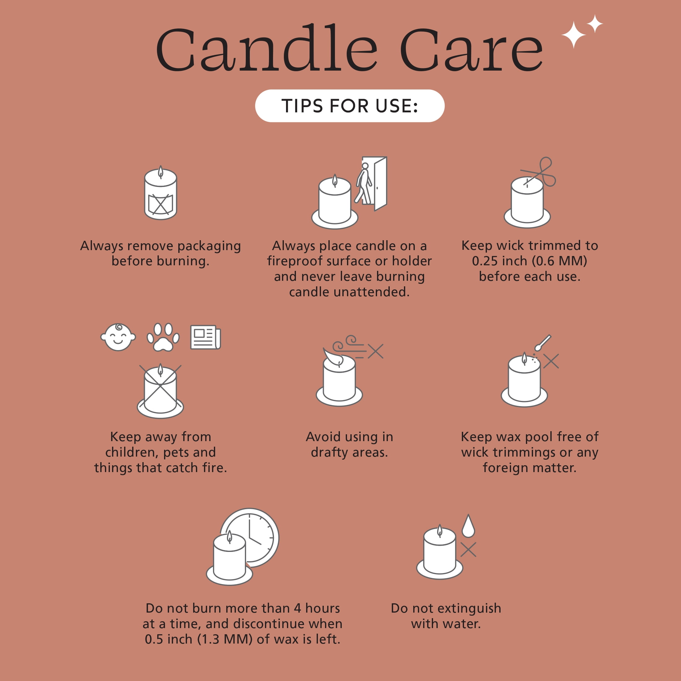 Mainstays 3-Wick Glass Jar Candle, Apple Fritter, 11.5 oz - Image 8