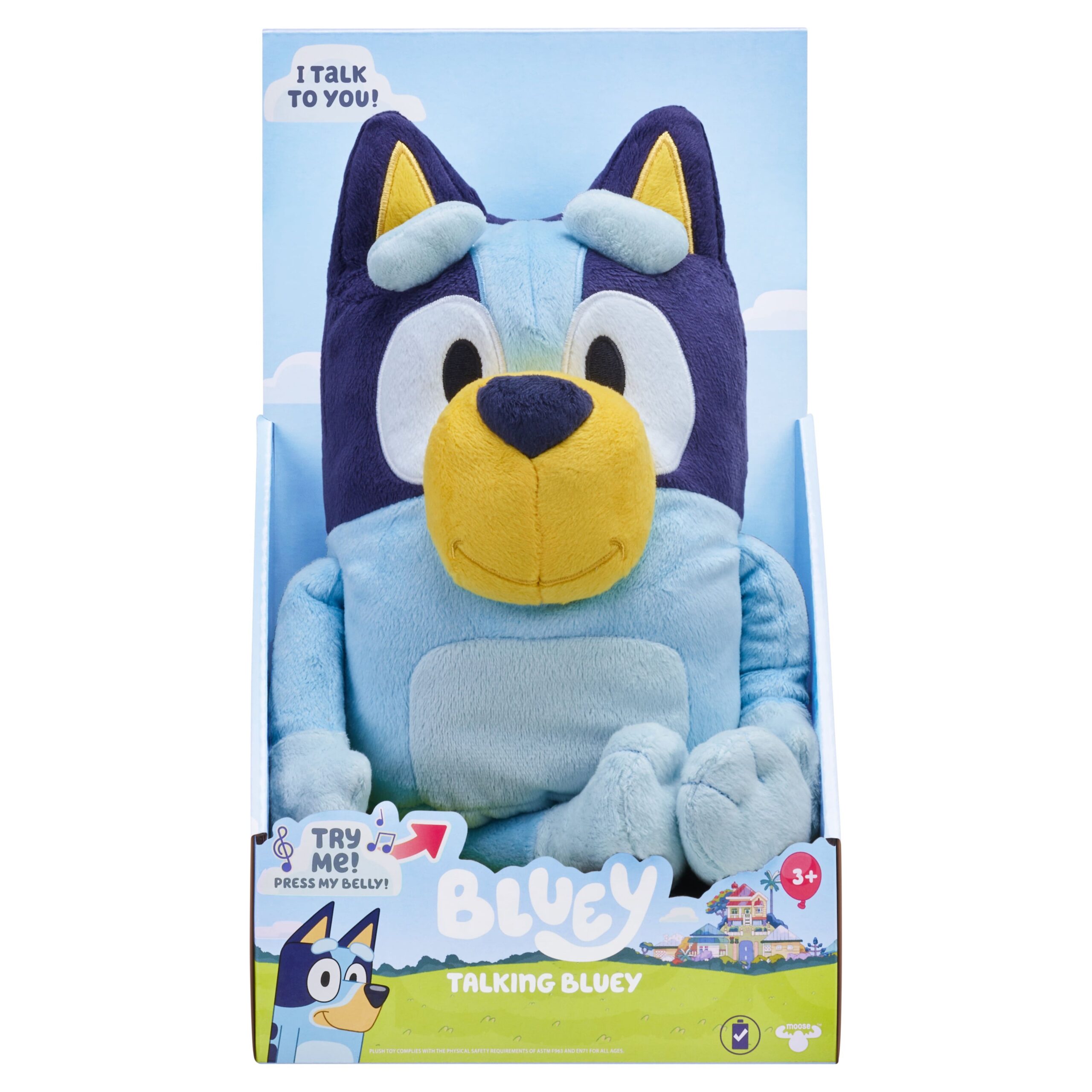 Bluey Talking and Interactive 13 in Plush Toys for Preschoolers 3-6 Years - Image 2