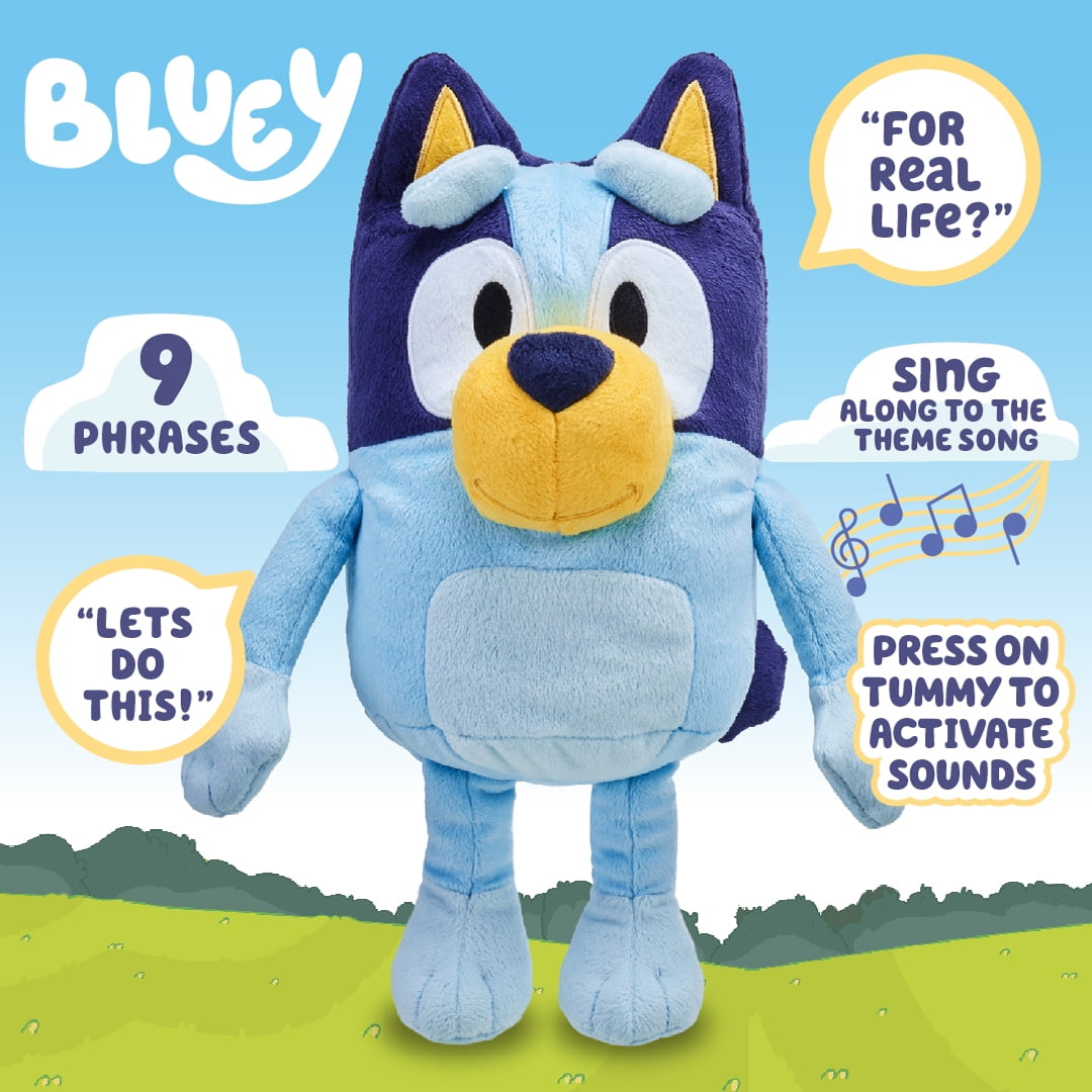 Bluey Talking and Interactive 13 in Plush Toys for Preschoolers 3-6 Years - Image 3