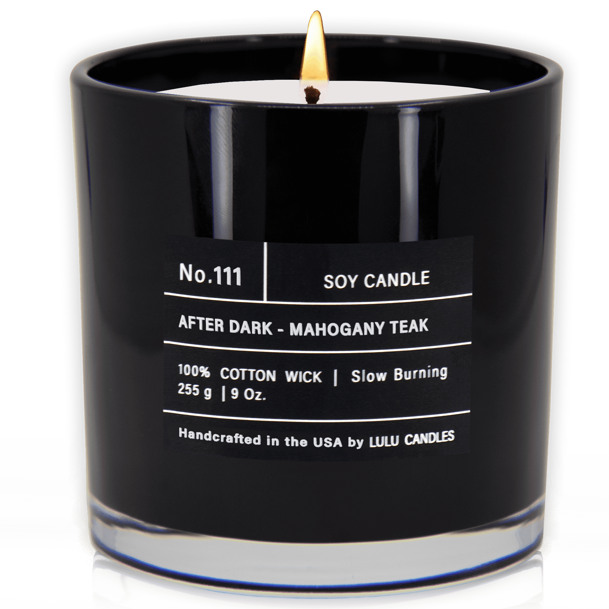 Lulu Candles | Jasmine, Oud & Sandalwood | Luxury Scented Soy Wax Blend | Hand Poured in the USA | Highly Scented Candles for Home Fragrance & Decor (9 oz.) - Image 6