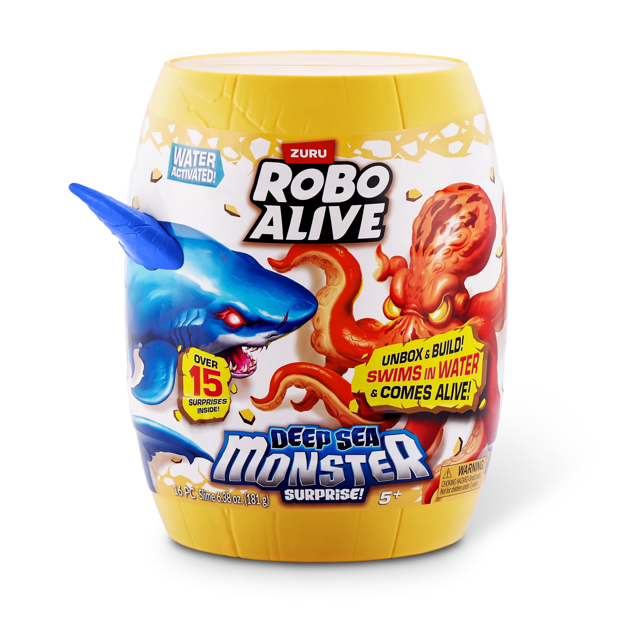 ROBO ALIVE Deep Sea Monster Surprise Assorted Novelty and Gag Electronic Robot Toy by ZURU - Image 2