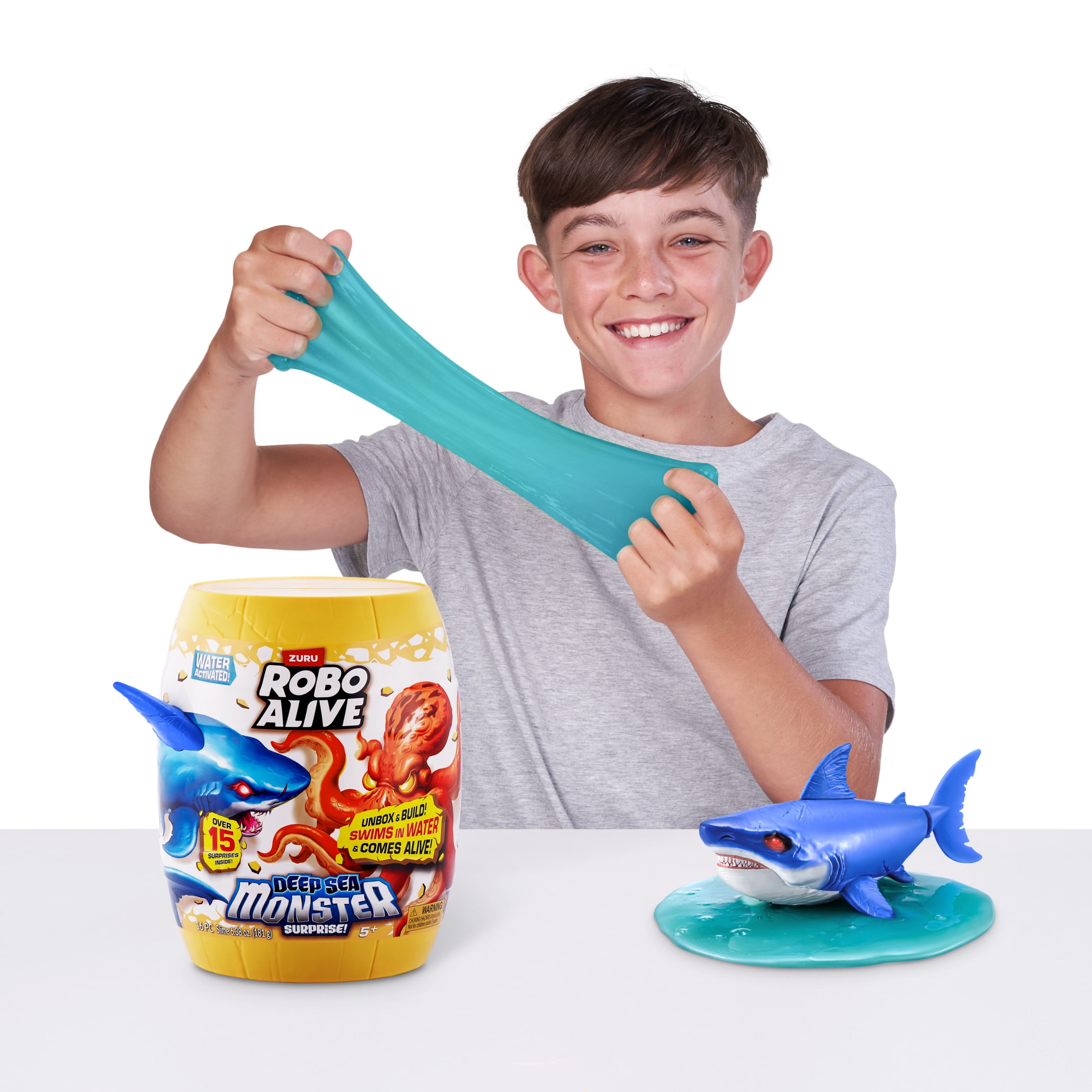 ROBO ALIVE Deep Sea Monster Surprise Assorted Novelty and Gag Electronic Robot Toy by ZURU - Image 10