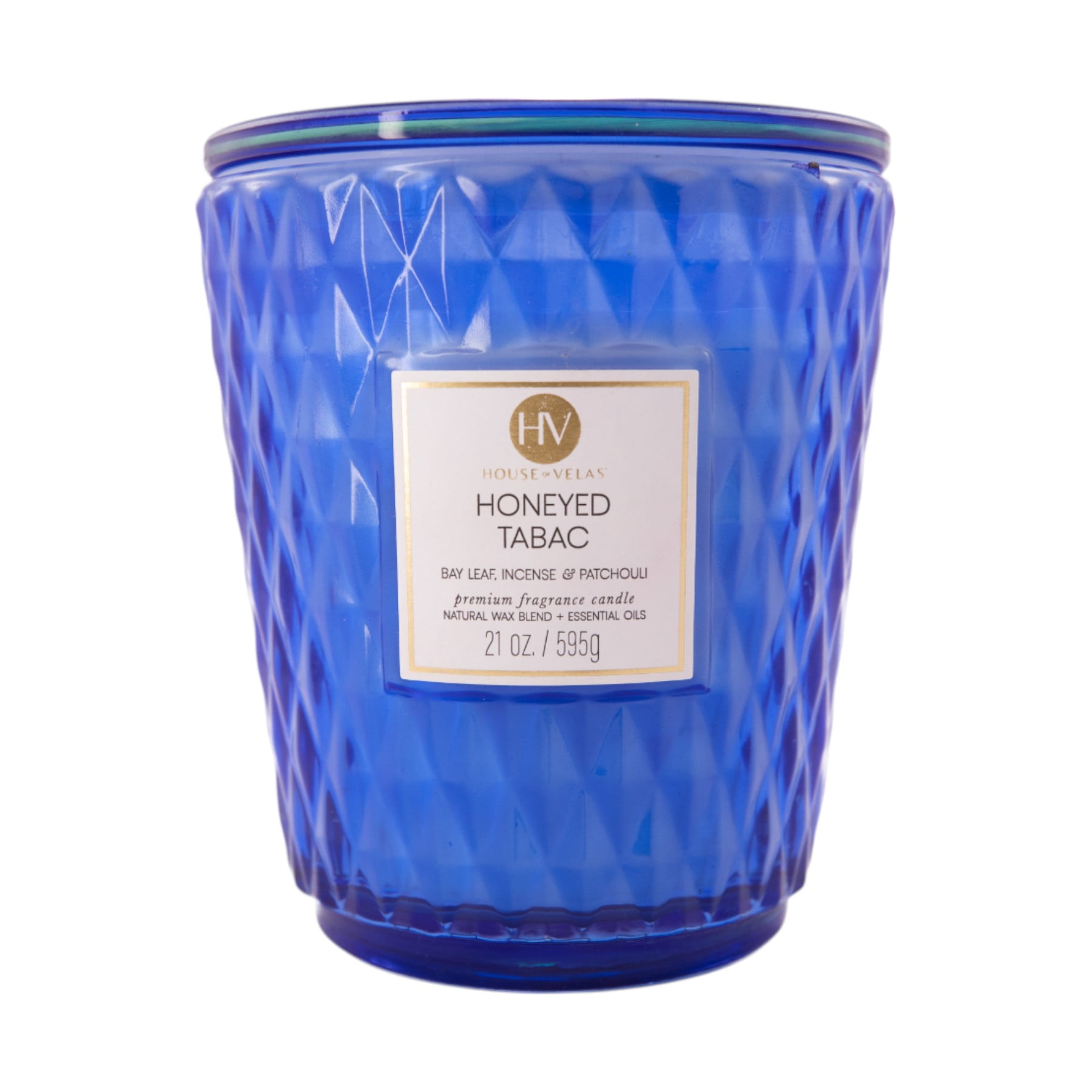 House of Velas Diamante Candle Collection, 21 oz, 3 Cotton Wicks, Sandalwood Suede, Large Glass Jar - Image 9
