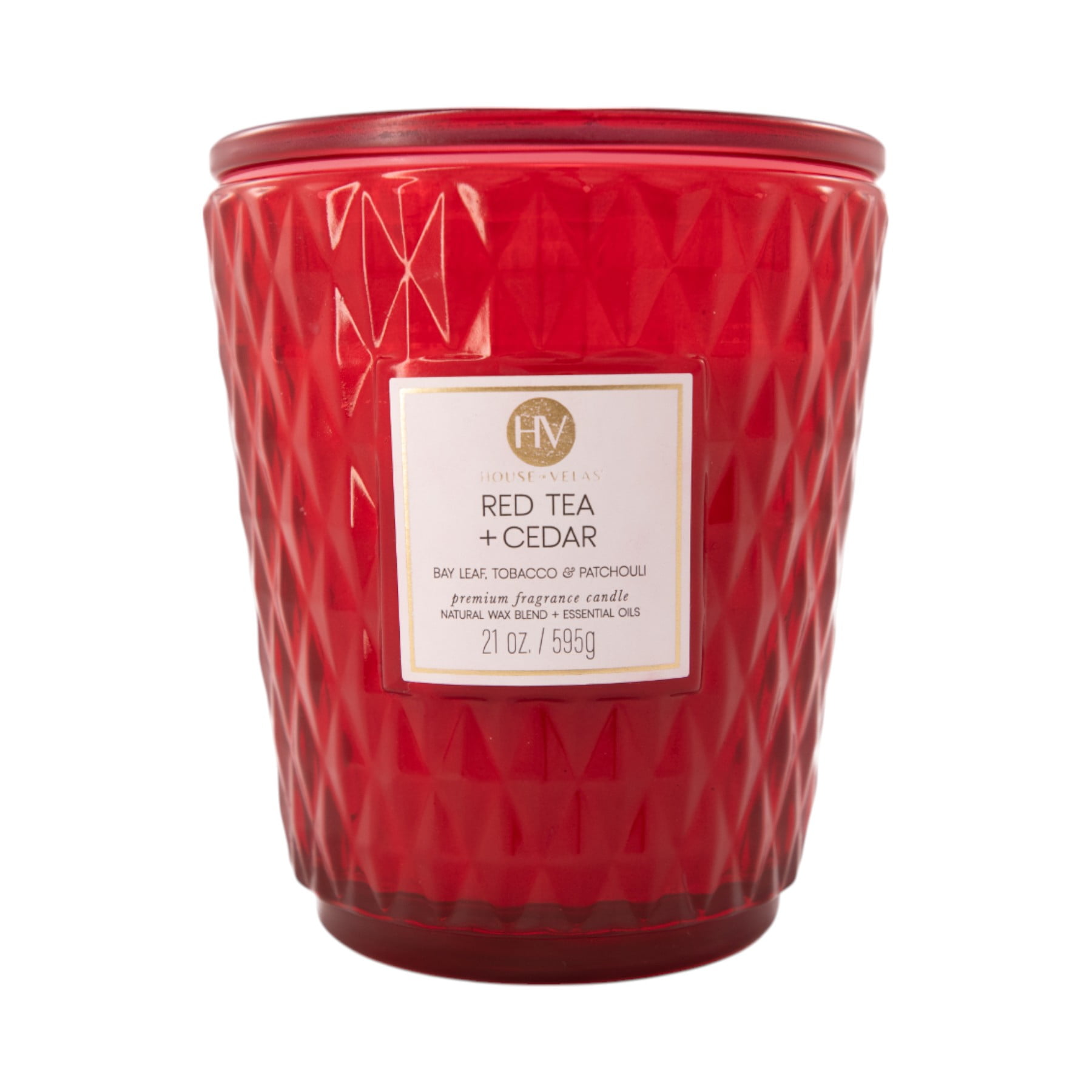 House of Velas Diamante Candle Collection, 21 oz, 3 Cotton Wicks, Sandalwood Suede, Large Glass Jar - Image 17