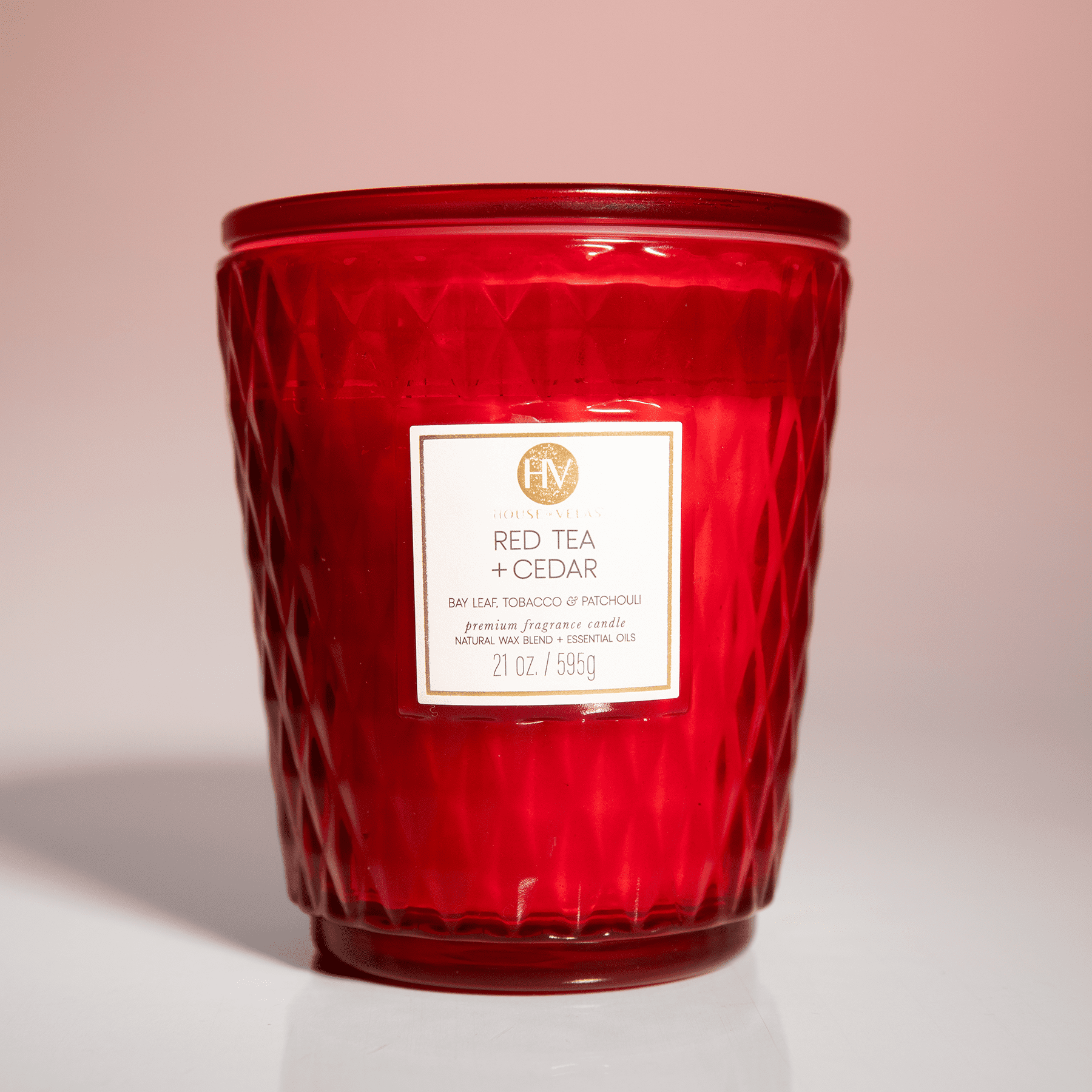 House of Velas Diamante Candle Collection, 21 oz, 3 Cotton Wicks, Sandalwood Suede, Large Glass Jar - Image 18