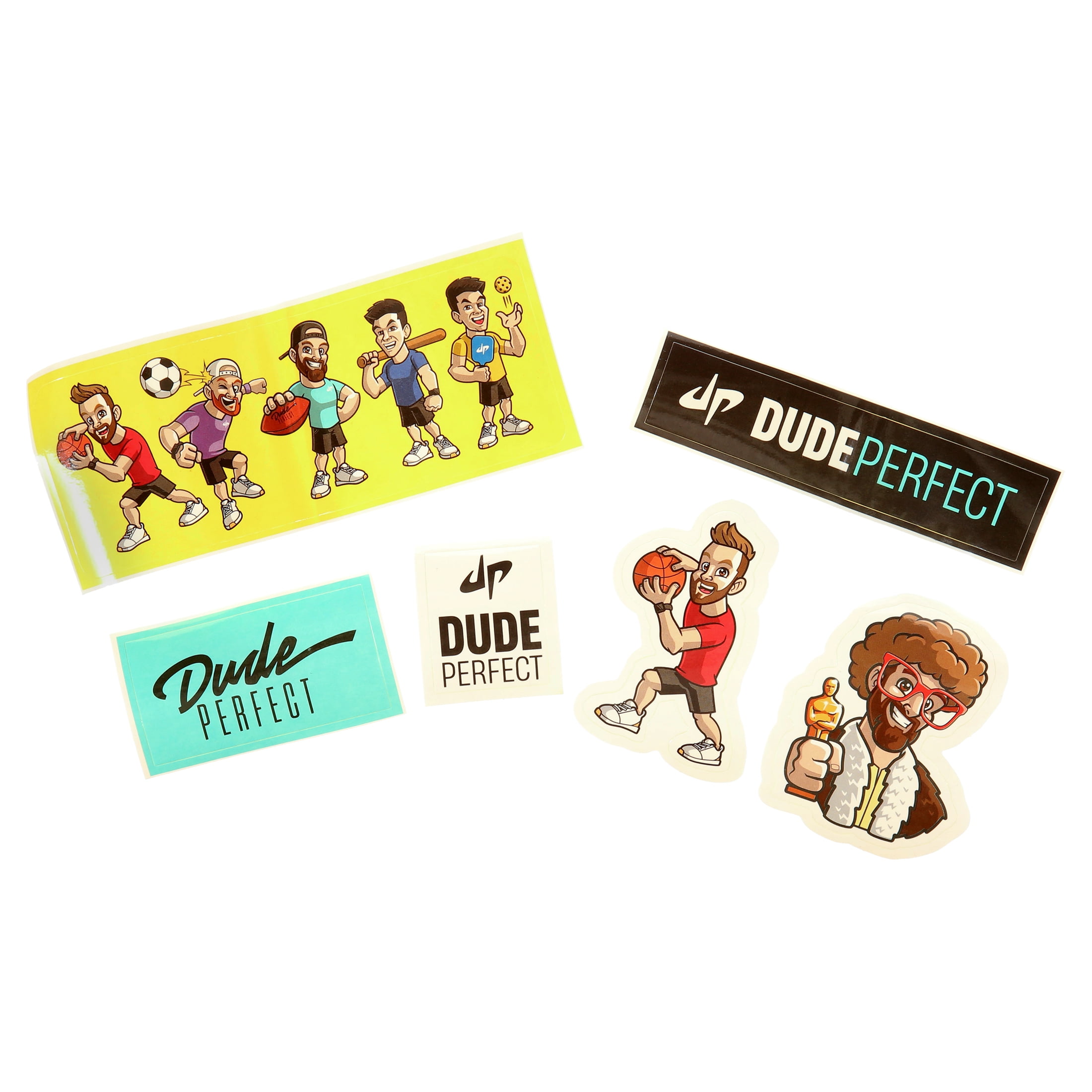 Dude Perfect Surprise Ball for Kids with 5 Toys + Sticker Pack, Unwrap Hidden Prizes and a Mystery Character, Collect All 7 Characters, Game for All Ages - Image 10