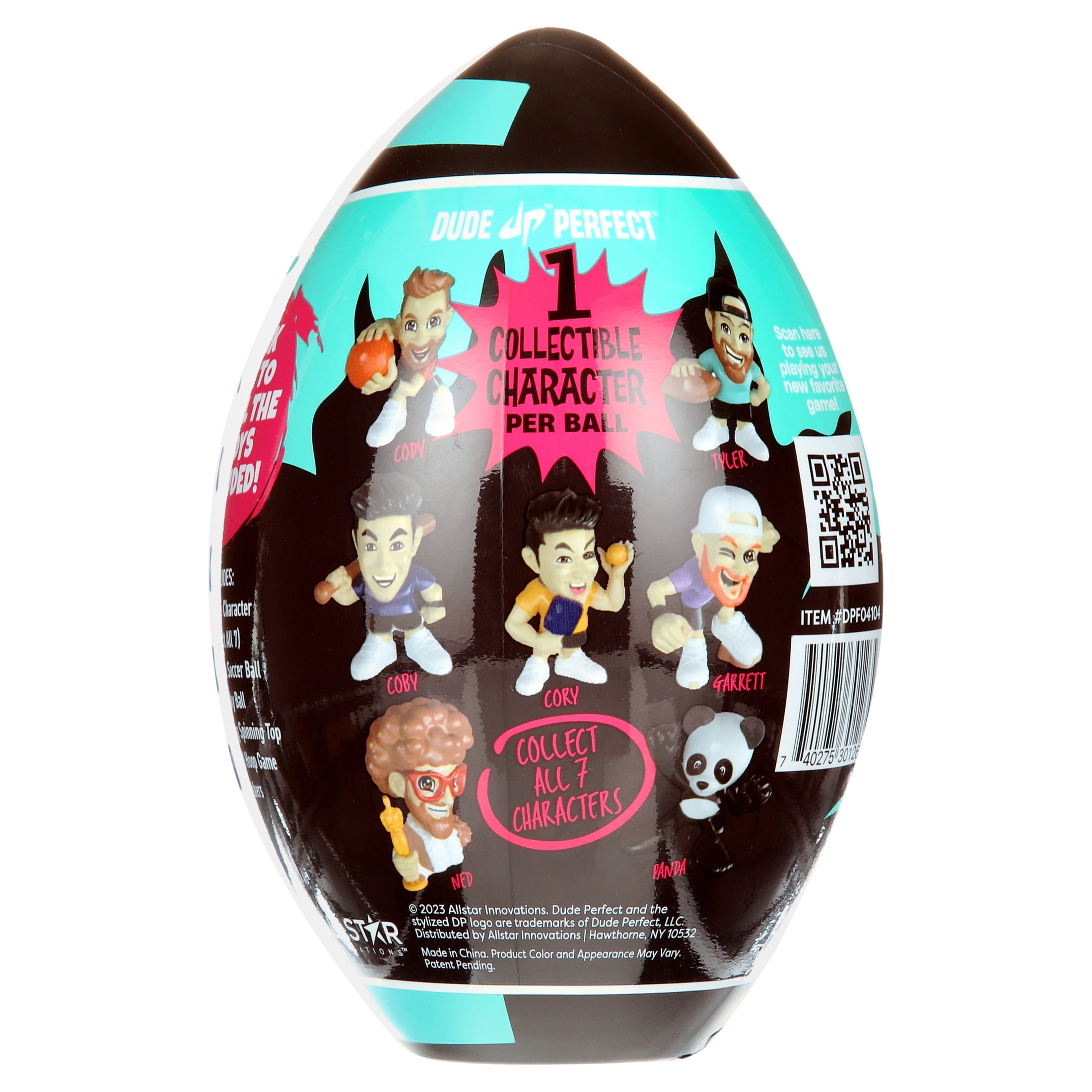 Dude Perfect Surprise Ball for Kids with 5 Toys + Sticker Pack, Unwrap Hidden Prizes and a Mystery Character, Collect All 7 Characters, Game for All Ages - Image 12