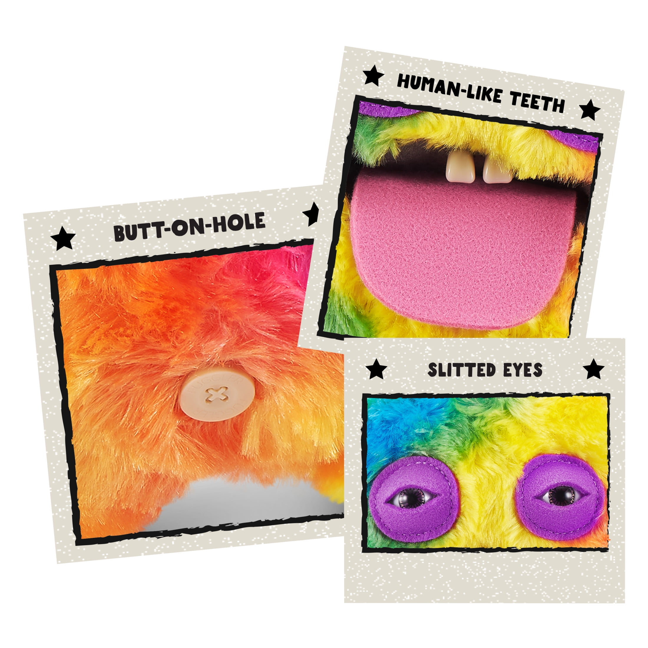 Fuggler Butt Ugly Pets 9 inch (Cheeky Chonky - Guinea Pig), Ugly Monster Stuffed Animal Toy by ZURU - Image 3