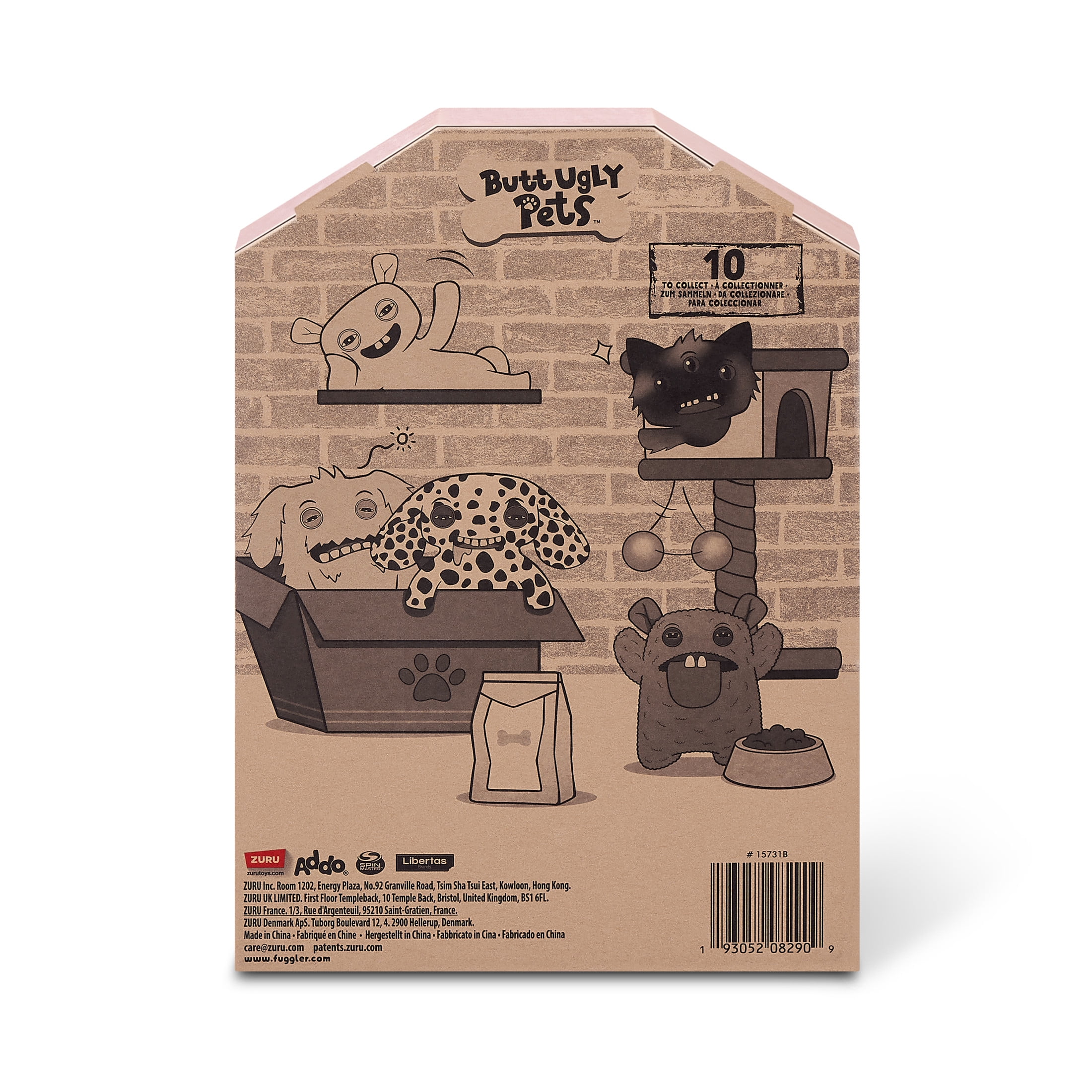 Fuggler Butt Ugly Pets 9 inch (Cheeky Chonky - Guinea Pig), Ugly Monster Stuffed Animal Toy by ZURU - Image 10