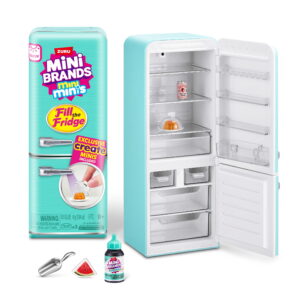 Mini Brands Fill the Fridge Playset, Collectible Unbox Surprise Toy for Kids, Teens & Adults Ages 5+ by ZURU