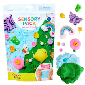Creativity for Kids Sensory Pack - Garden Friends Easter Basket Filler | Sensory Toy for Toddlers | Pastel Gifts and Travel Activities for Preschool Girls and Boys (Age 3+)