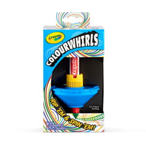 Crayola Colourwhirls, 1 Count, Spin Art Toy with Washable Marker, Stocking Stuffers for Kids Ages 6+