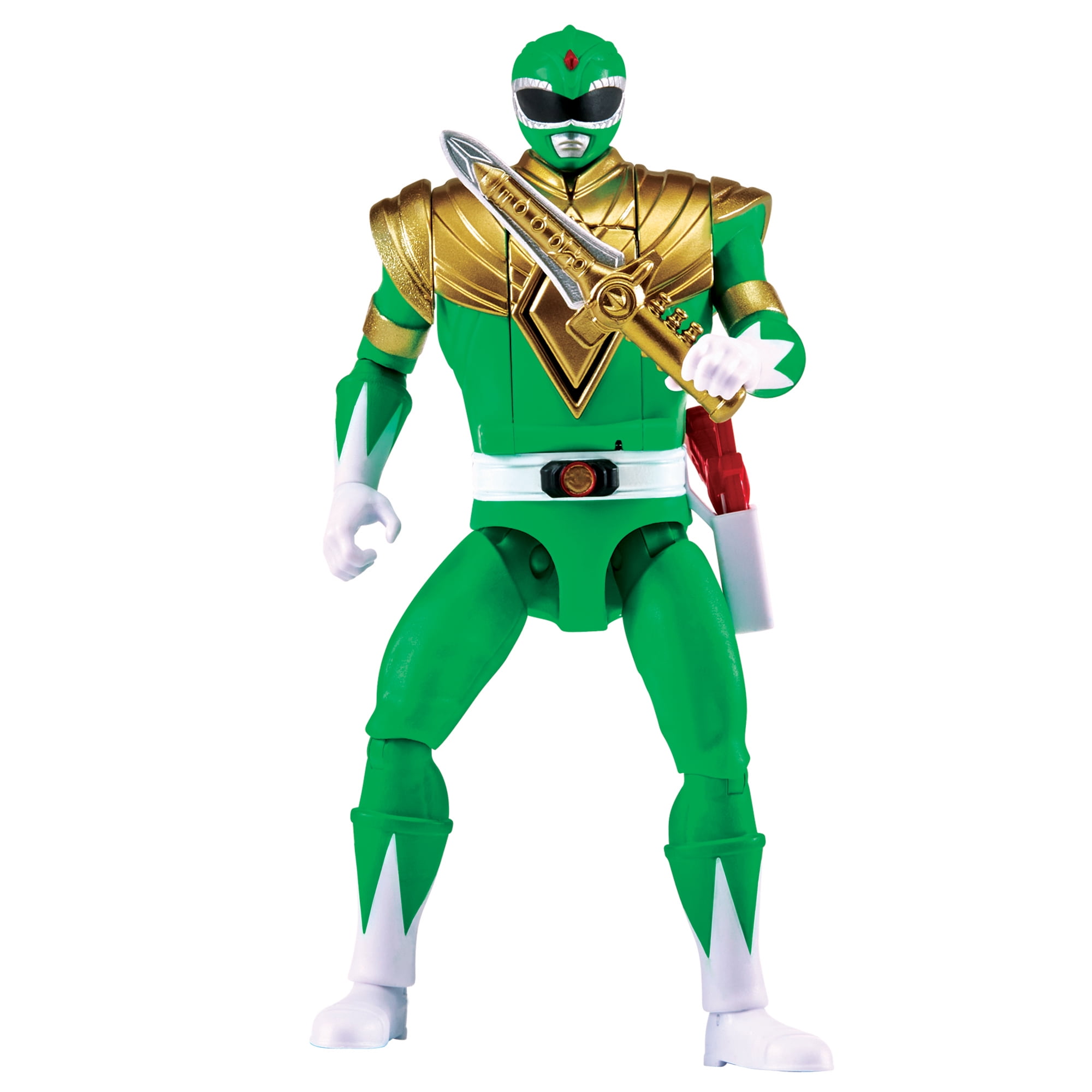 Mighty Morphin Power Rangers: Re-Ignition - Auto-Morphin Green Ranger Action Figure for kids 4+ by Playmates Toys