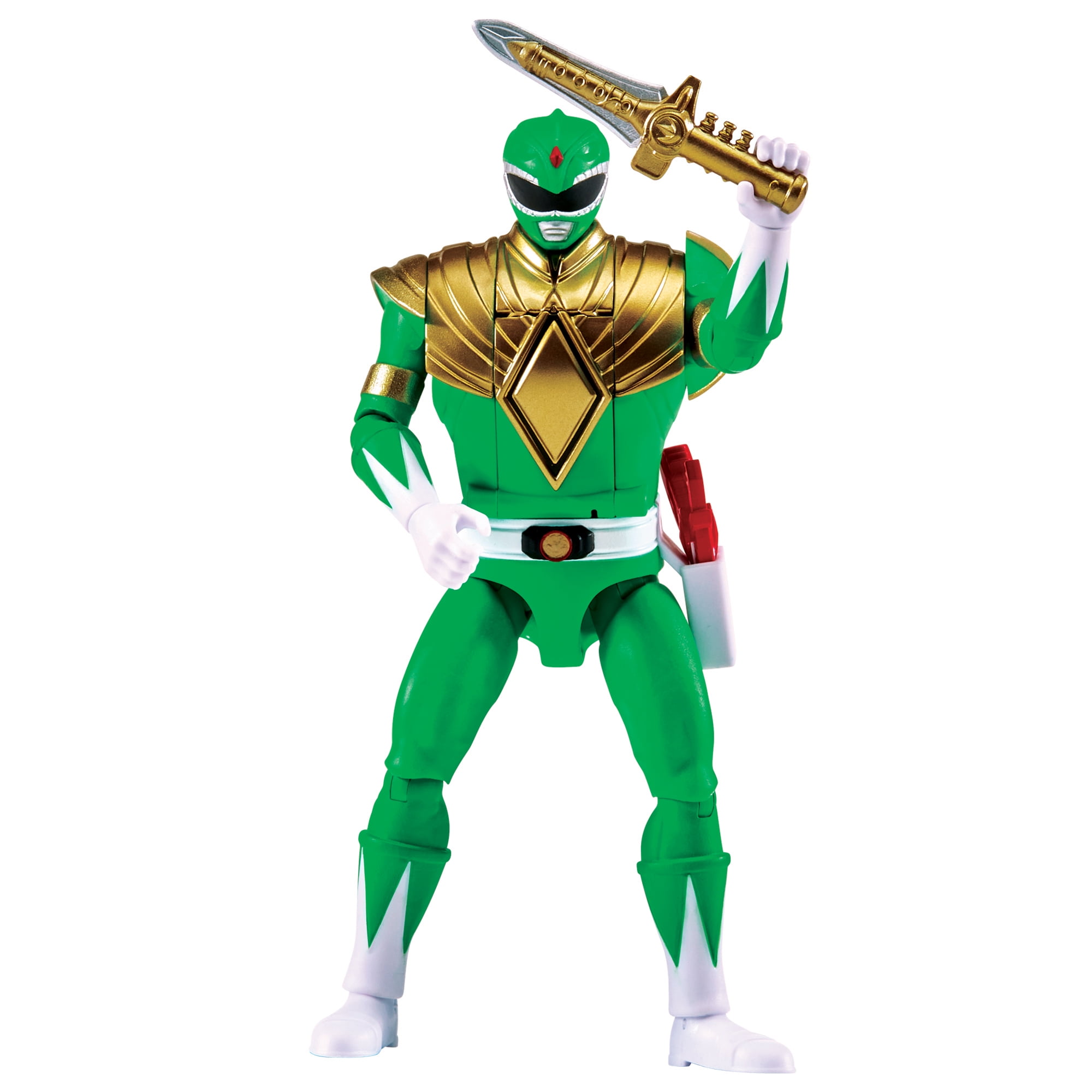 Mighty Morphin Power Rangers: Re-Ignition - Auto-Morphin Green Ranger Action Figure for kids 4+ by Playmates Toys - Image 2