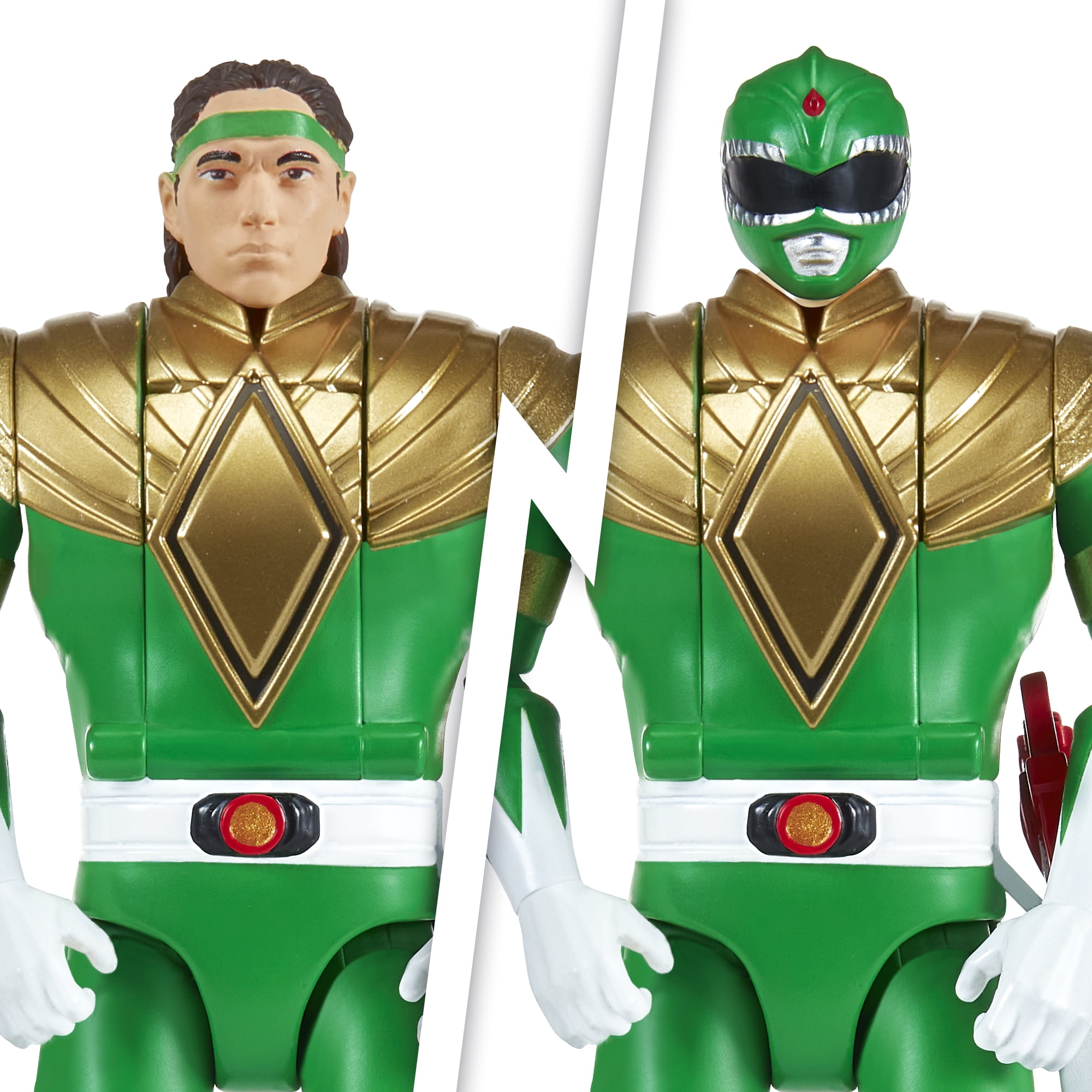 Mighty Morphin Power Rangers: Re-Ignition - Auto-Morphin Green Ranger Action Figure for kids 4+ by Playmates Toys - Image 3