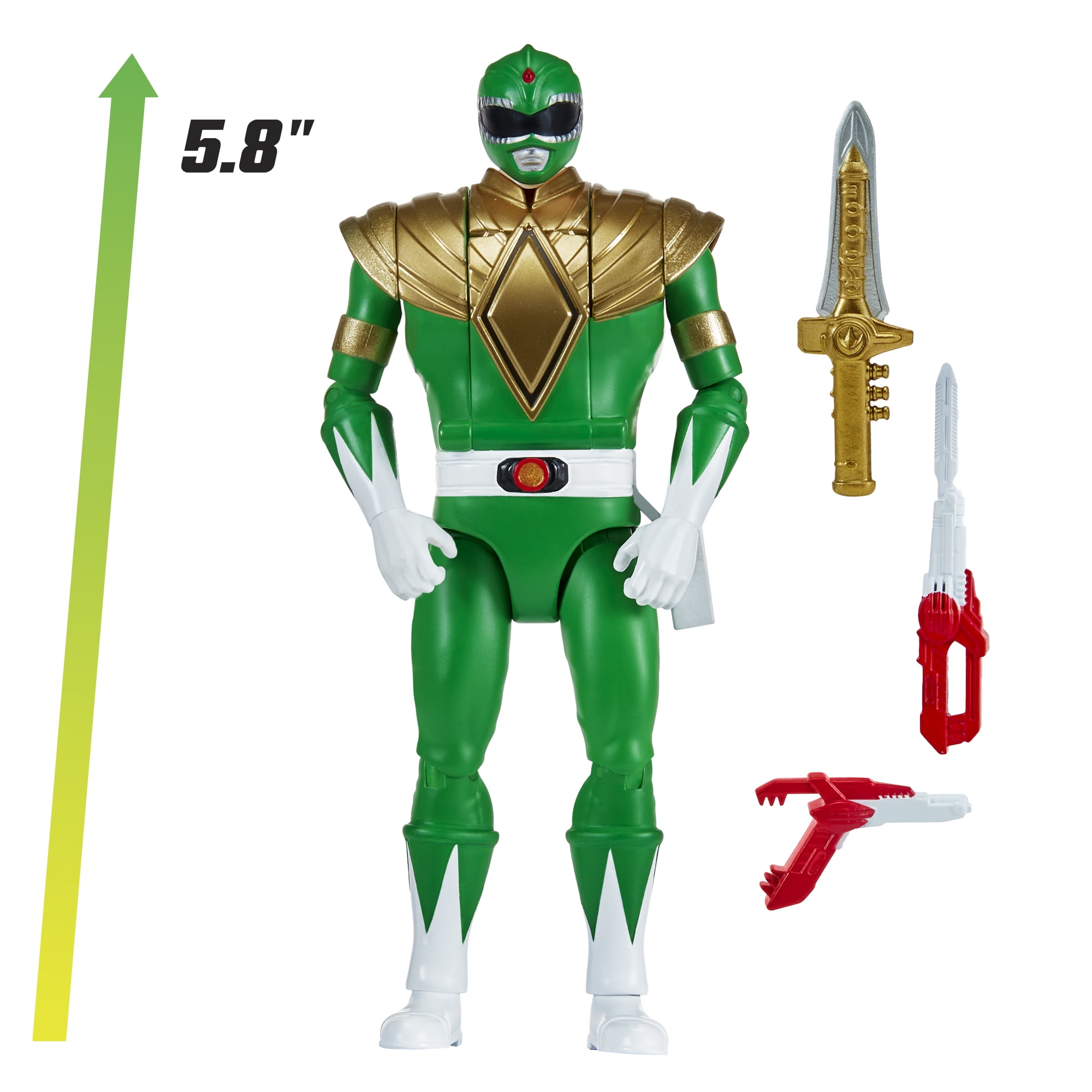 Mighty Morphin Power Rangers: Re-Ignition - Auto-Morphin Green Ranger Action Figure for kids 4+ by Playmates Toys - Image 5