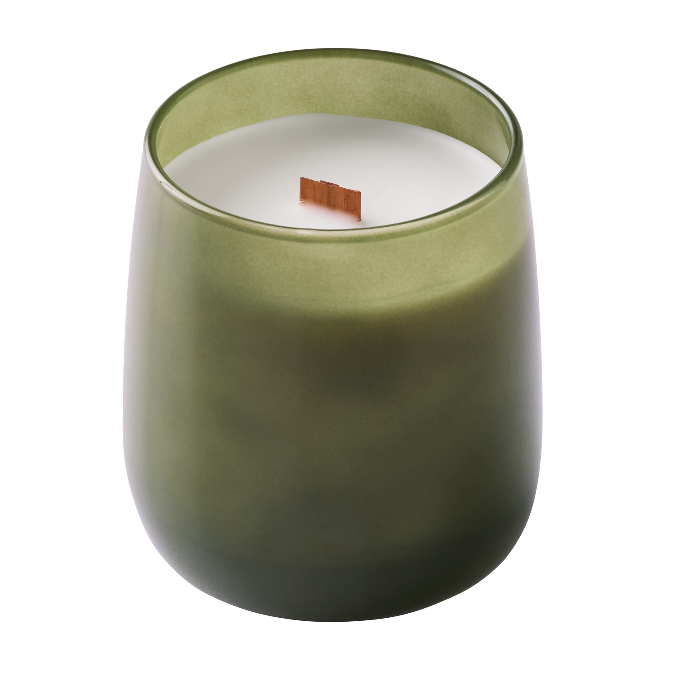 Better Homes & Gardens Intense Tobaccos Leaf and Amber Scented Wooden 1-Wick Colored Taper Jar Candle 14.5oz - Image 11