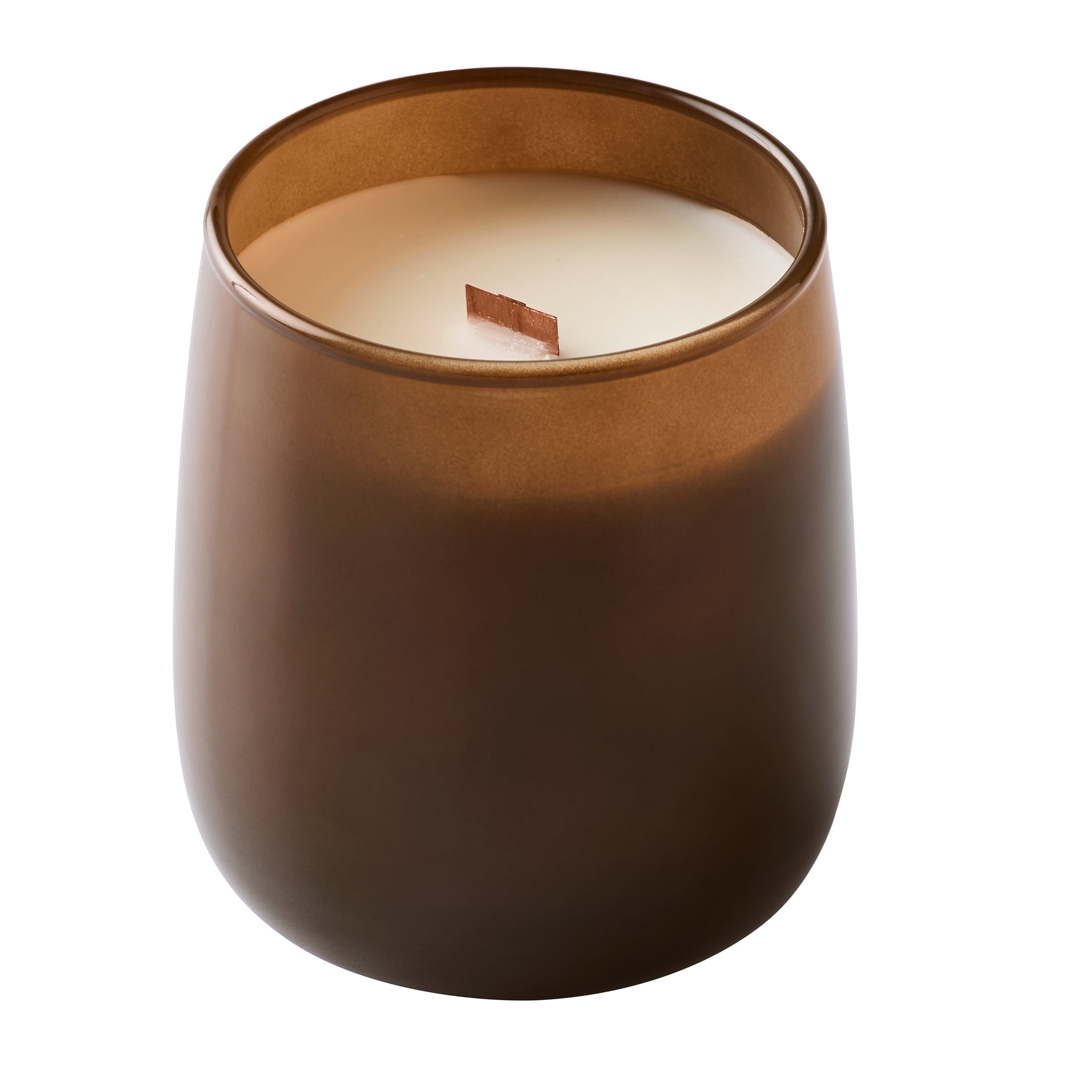 Better Homes & Gardens Intense Tobaccos Leaf and Amber Scented Wooden 1-Wick Colored Taper Jar Candle 14.5oz - Image 31
