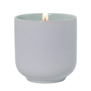 Better Homes & Gardens 1-Wick Ceramic Candle, Sea Salt Sage, 8 oz